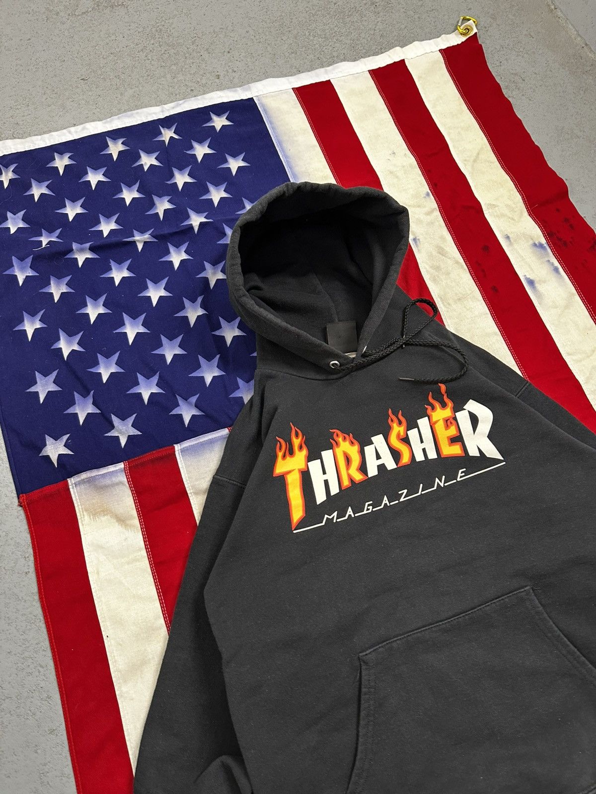 Thrasher Thrasher Flame Logo Hoodie - Black Size US S / EU 44-46 / 1 - 3 Thumbnail