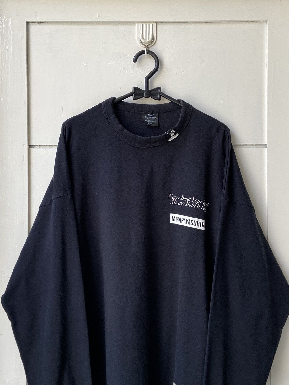 GU × Maison MIHARA YASUHIRO MIHARAYASUHIRO x GU Black T-shirt Size US M / EU 48-50 / 2 - 2 Thumbnail