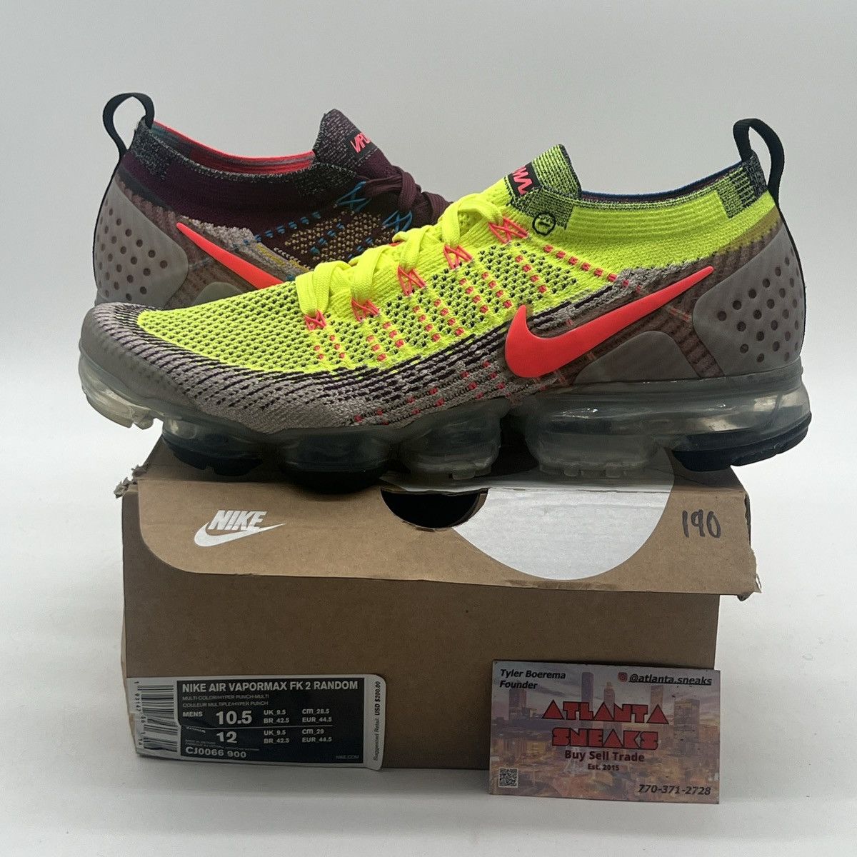 Nike Air VaporMax 2 random Size US 10.5 / EU 43-44 - 1 Thumbnail