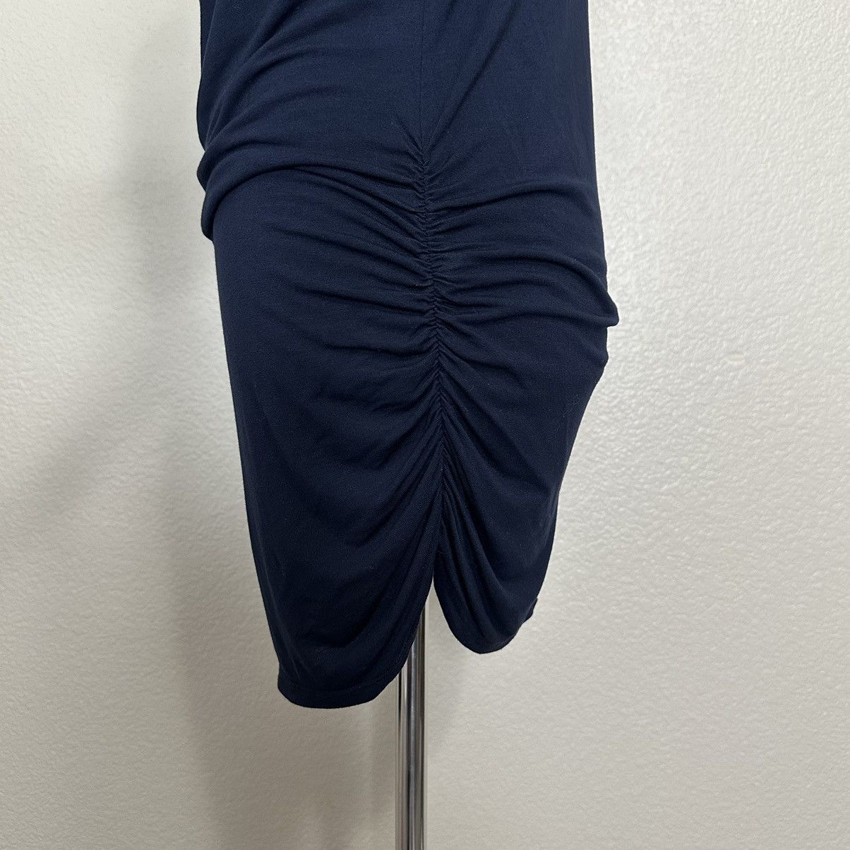 Michael Stars Michael Stars Cowl Neck Stretch Jersey Knit Mini Dress Size L / US 10 / IT 46 - 5 Thumbnail