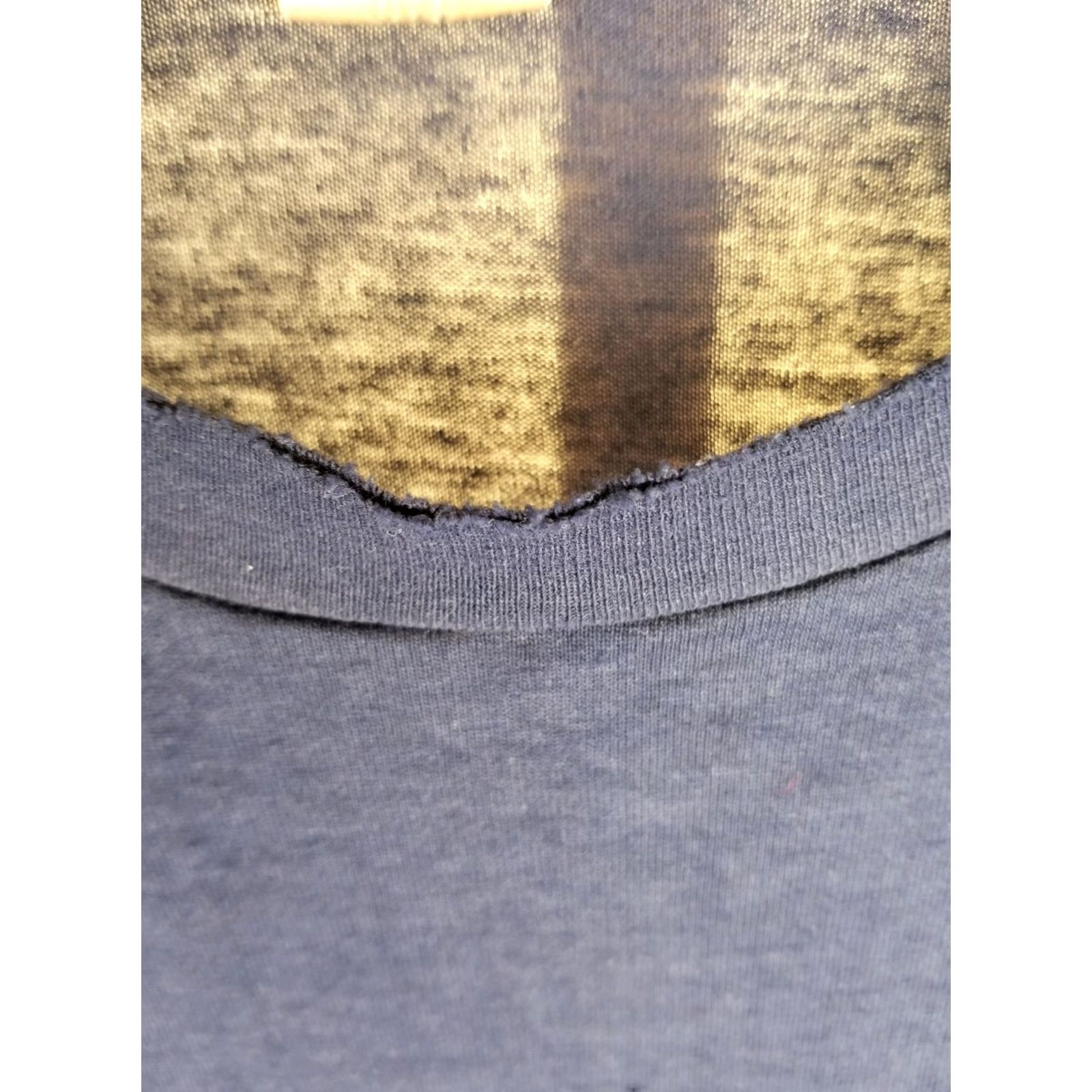 Vintage VINTAGE 80' BLANK ONE POCKET T-SHIRT NAVY XLARGE Size US XL / EU 56 / 4 - 7 Thumbnail