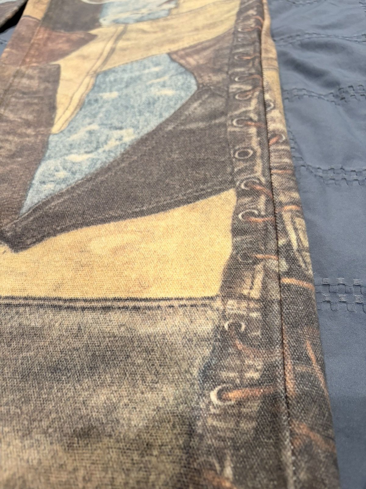 Other VINTAGE JAPANESE JEANS SUPER MADE PATCH WORK DISTRESSED Size US 30 / EU 46 - 4 Thumbnail