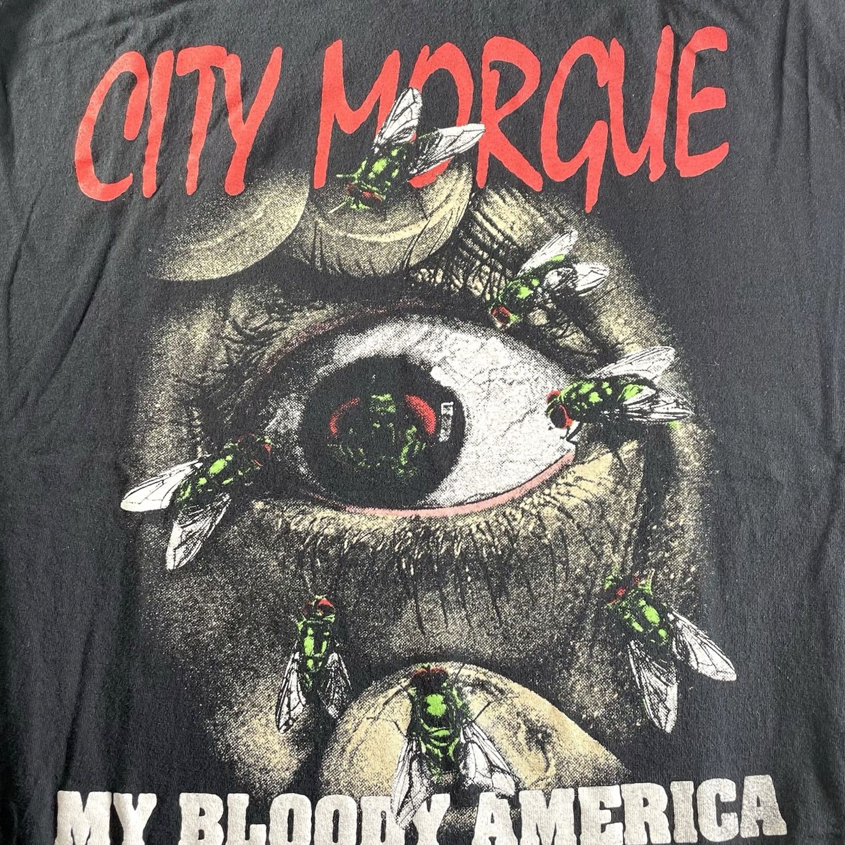 Vintage VINTAGE City Morgue Shirt Mens XL Band My Bloody America Tour Toxic Boogaloo Size US XL / EU 56 / 4 - 2 Thumbnail