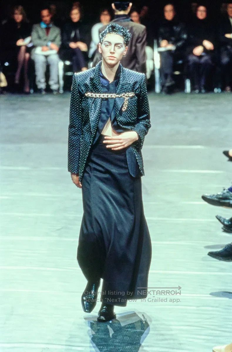Comme des Garcons Comme des Garcons Black Retro Plaid Fake Two-Piece Top Size S / US 4 / IT 40 - 1 Thumbnail