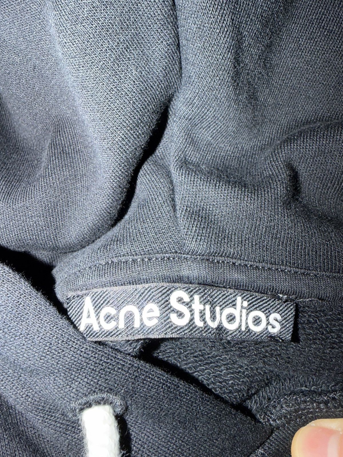 Acne Studios Acne Studios Oversized Face Logo Hoodie Size US S / EU 44-46 / 1 - 4 Thumbnail
