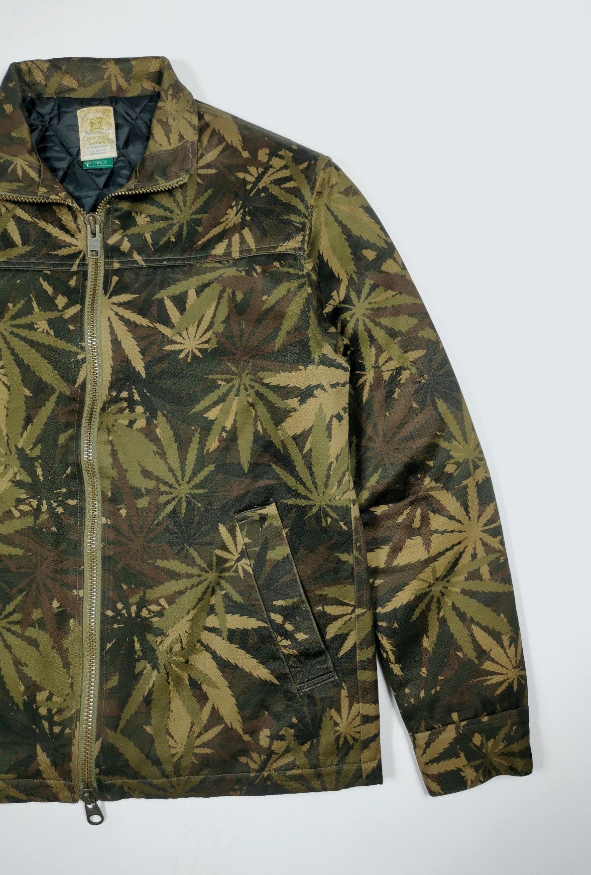 Japanese Brand Detroit Jacket Marijuana Censored Sentient Japan Duck Cotton Size US M / EU 48-50 / 2 - 3 Thumbnail
