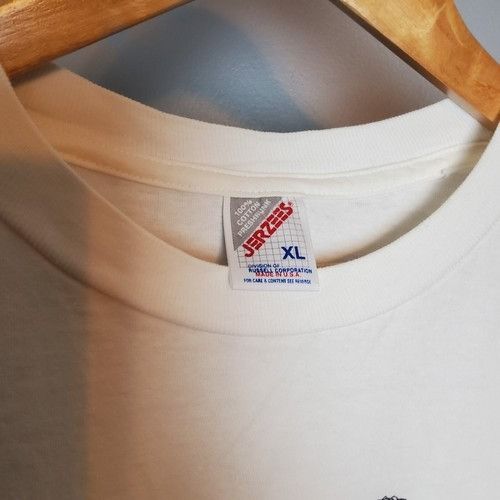 Other Vintage Jerzees Rasta Size XL White T-Shirt Lively Up Yourse Size US XL / EU 56 / 4 - 3 Thumbnail