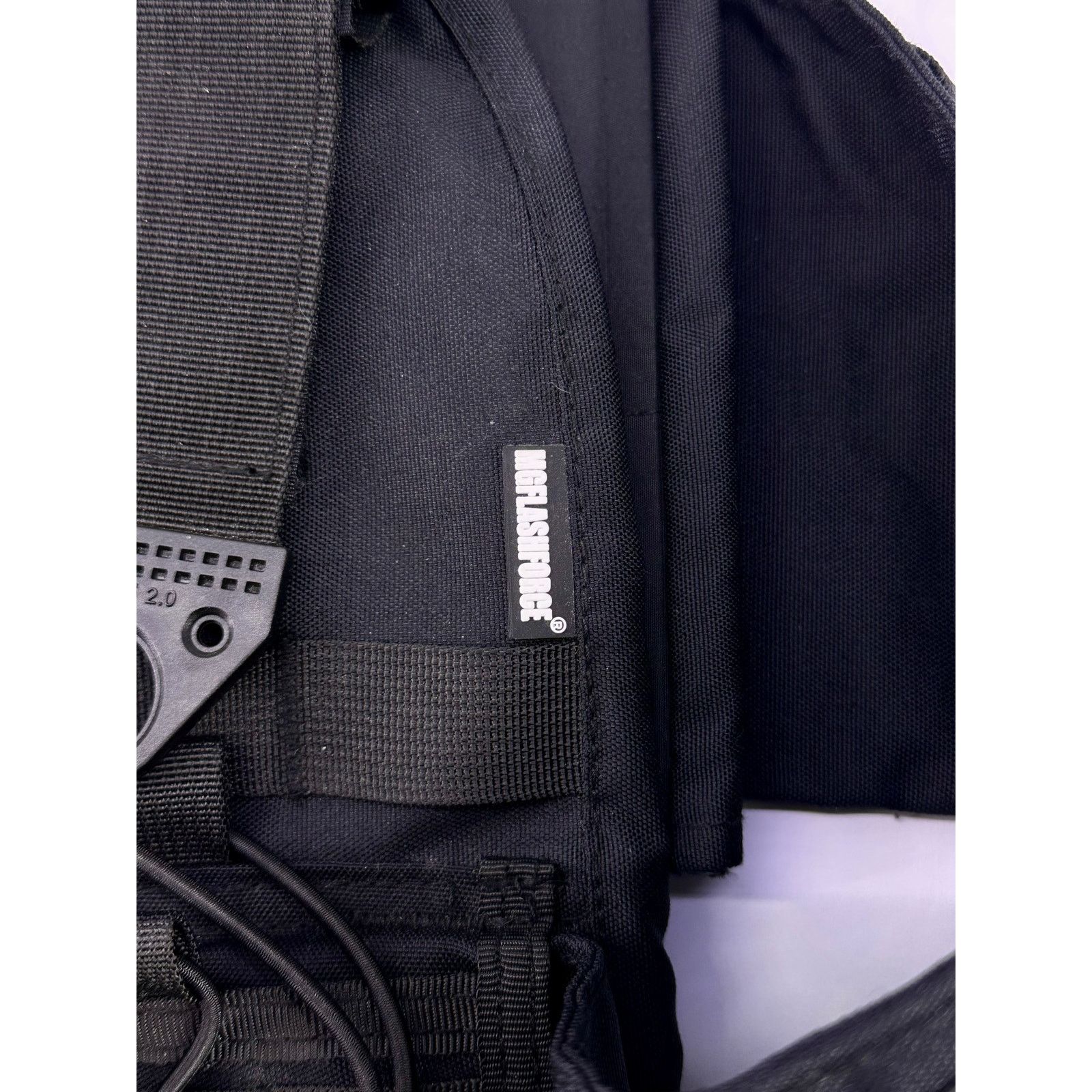 & Other Stories MGFLASHFORCE Tactical Vest for Men, Airsoft Molle Vest Black Size ONE SIZE - 3 Thumbnail