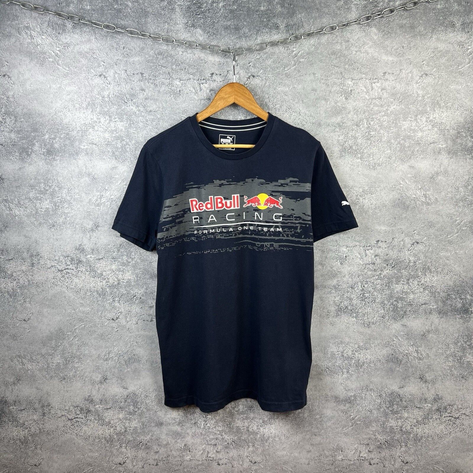Puma Puma Red Bull Tee Men's Size M Short Sleeve Size US M / EU 48-50 / 2 - 1 Thumbnail