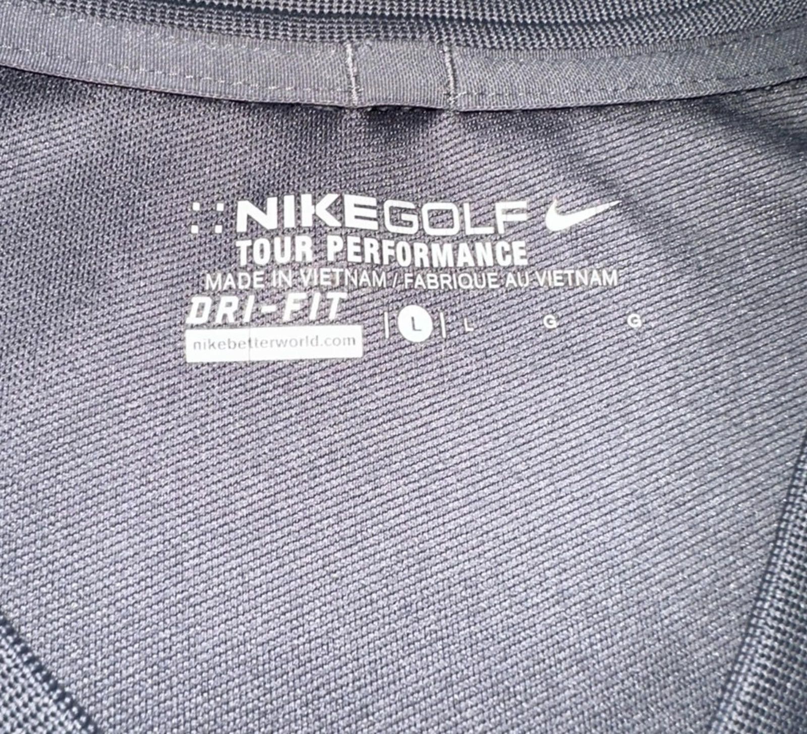 Nike Nike Golf Tour Performance Vest Men’s Dri-Fit Gray Vest Size ONE SIZE - 5 Thumbnail