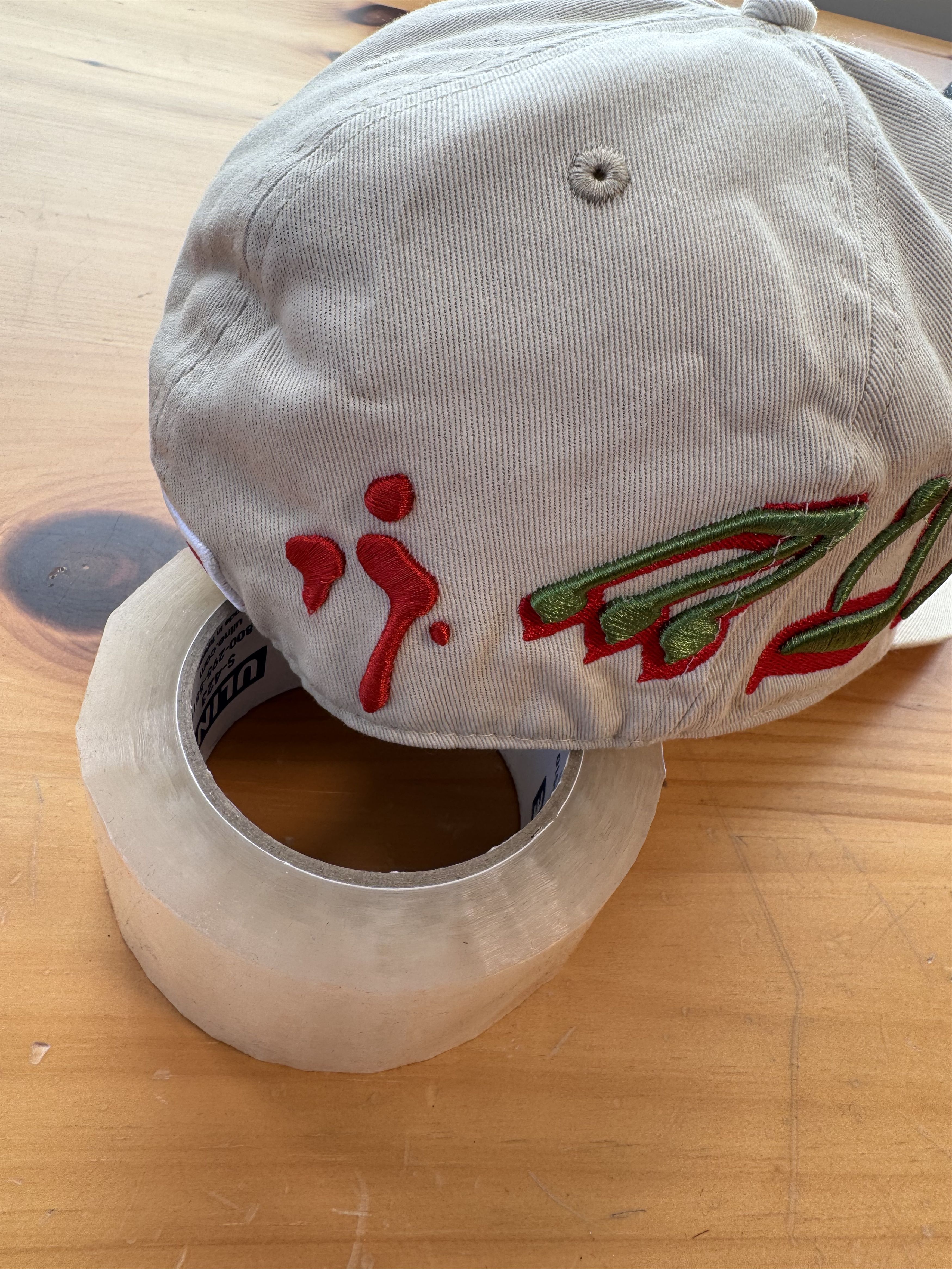 murd333r.fm Sample size 7 5/8 Murder FM Leather fitted hat Size ONE SIZE - 6 Thumbnail