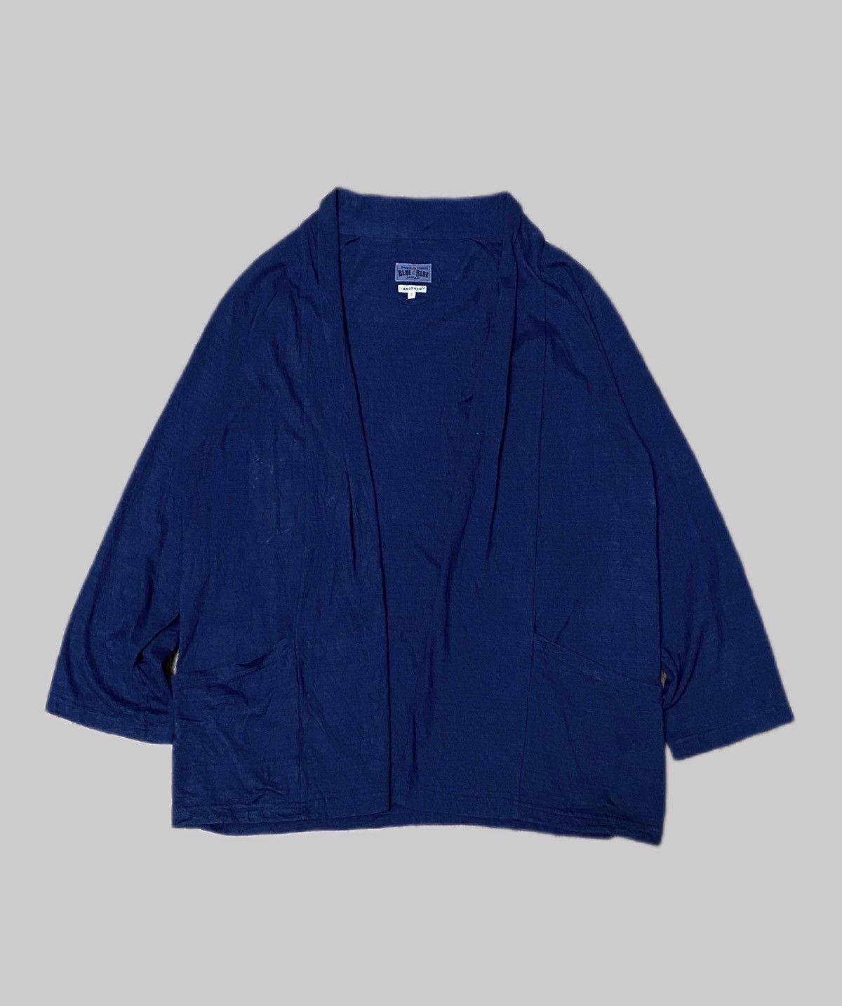 Blue Blue Japan × Indigo Vintage Blue Blue Japan Indigo Buttonless Cardigans Size US L / EU 52-54 / 3 - 1 Thumbnail