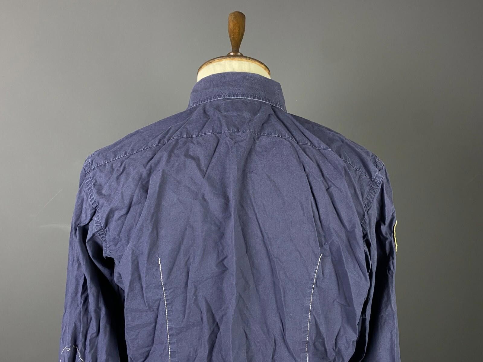 La Martina La Martina Buenos Aires Blue Desde Down Shirt Size 2XL Size US XXL / EU 58 / 5 - 7 Thumbnail