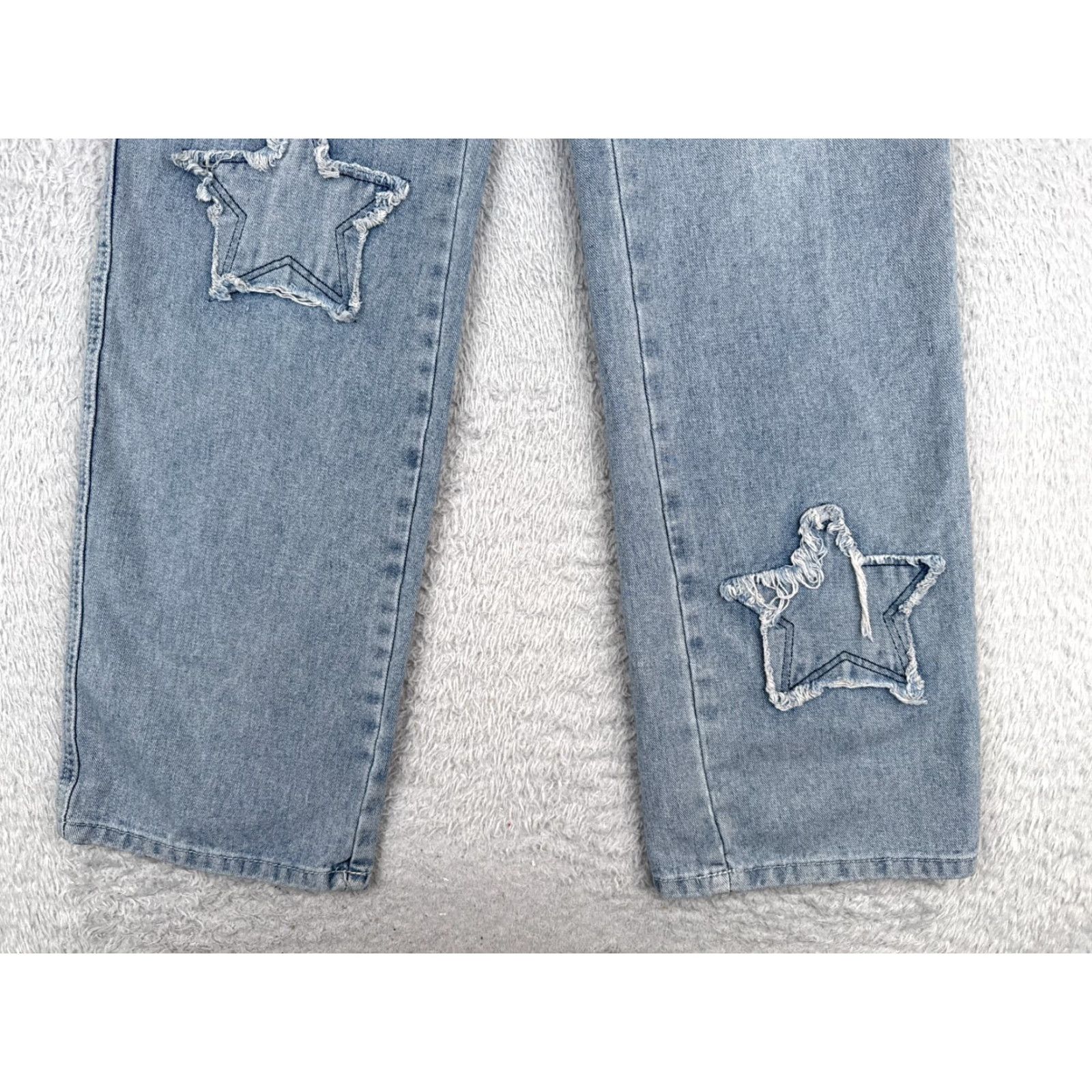 Vintage Vintage Unbranded Women’s Wide-Leg Jeans 26 Blue Denim High Rise Cotton Spandex Fall Summer Spring Winter Size 26" / US 2 / IT 38 - 2 Thumbnail