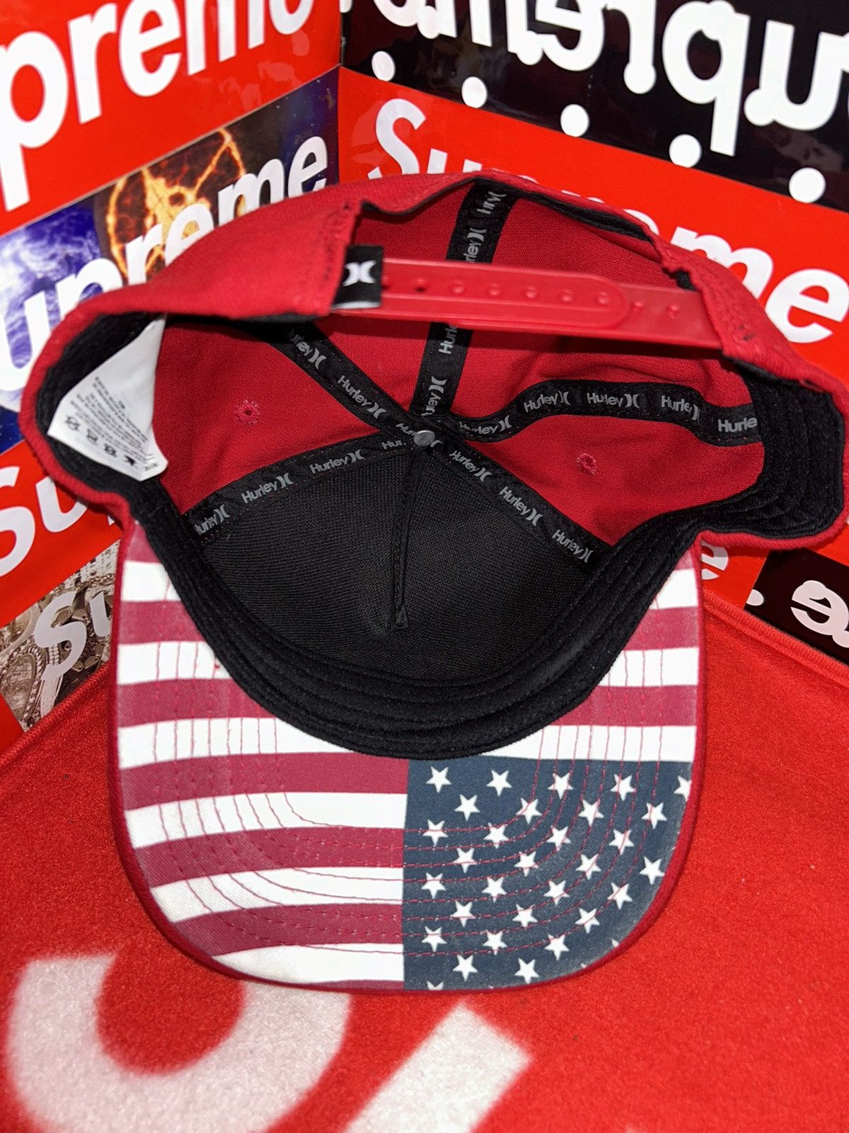 Hurley Hurley USA 2016 Rio Olympics snapback dri-fit hat cap Size ONE SIZE - 6 Thumbnail
