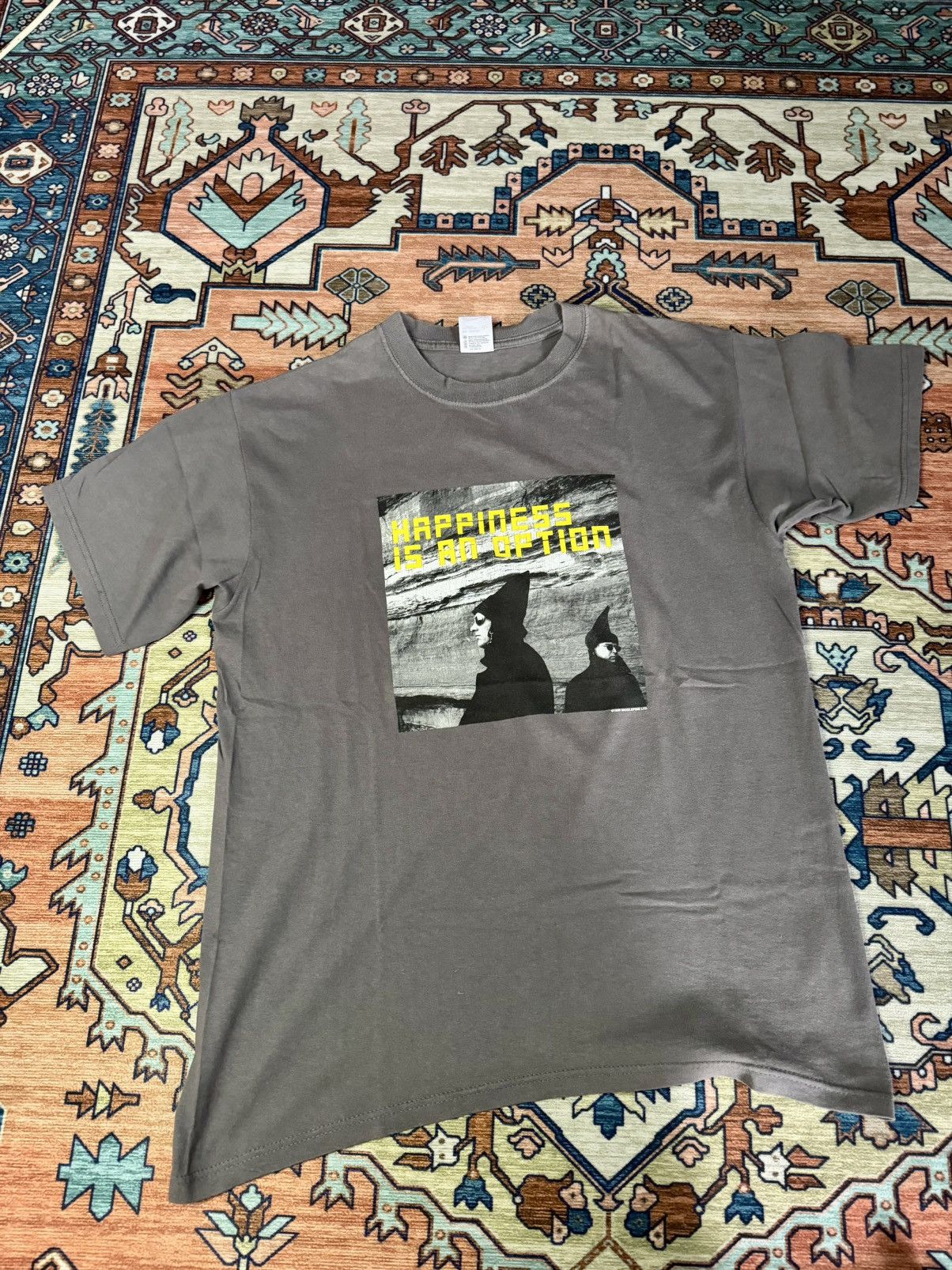 image of Vintage Pet Shop Boy Tee in Grey, Men's (Size Large)