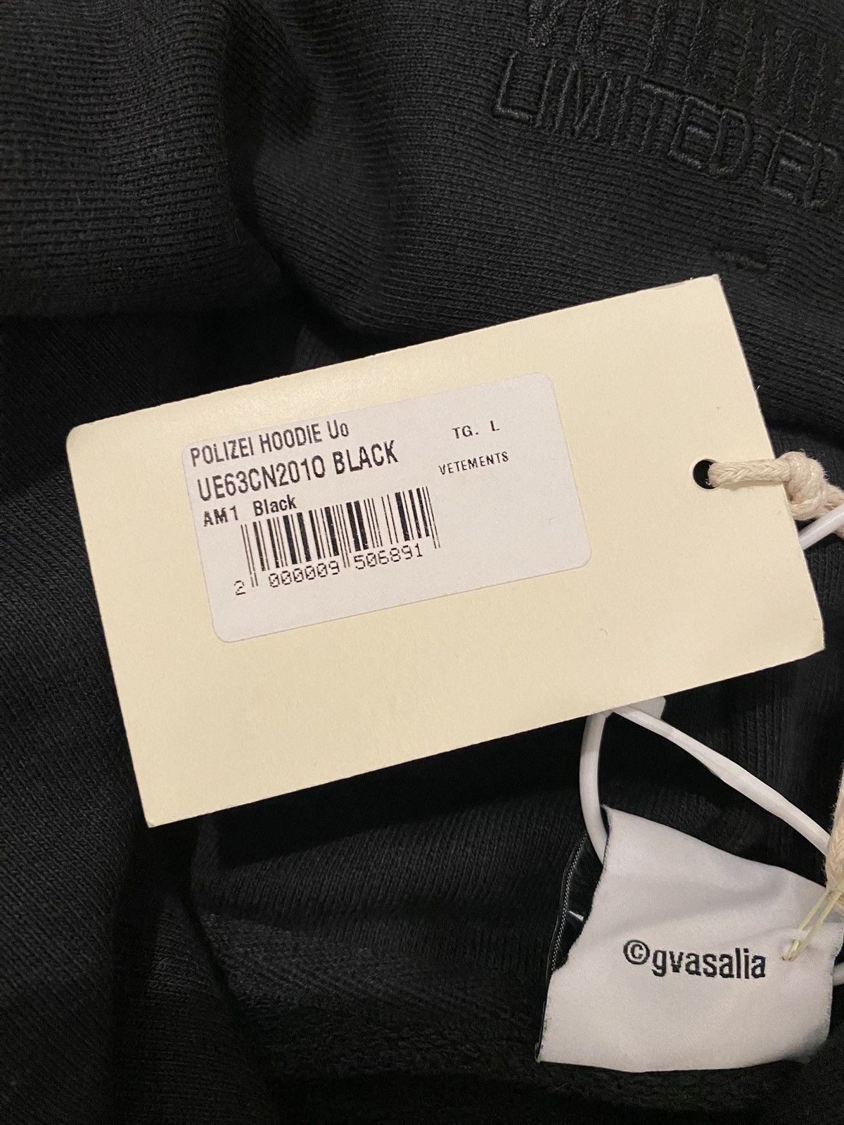 Vetements Vetements Polizei Hoodie Size US L / EU 52-54 / 3 - 5 Thumbnail