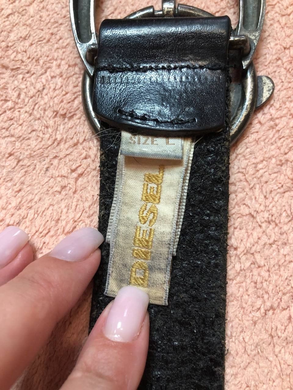 Diesel Diesel Belt Vintage Streetwear Y2K logo luxury Size ONE SIZE - 3 Thumbnail
