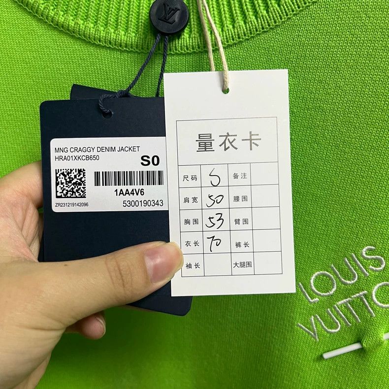 Louis Vuitton Louis Vuitton Green Solid Crew Neck Pullover Short Sleeve Size US S / EU 44-46 / 1 - 2 Thumbnail
