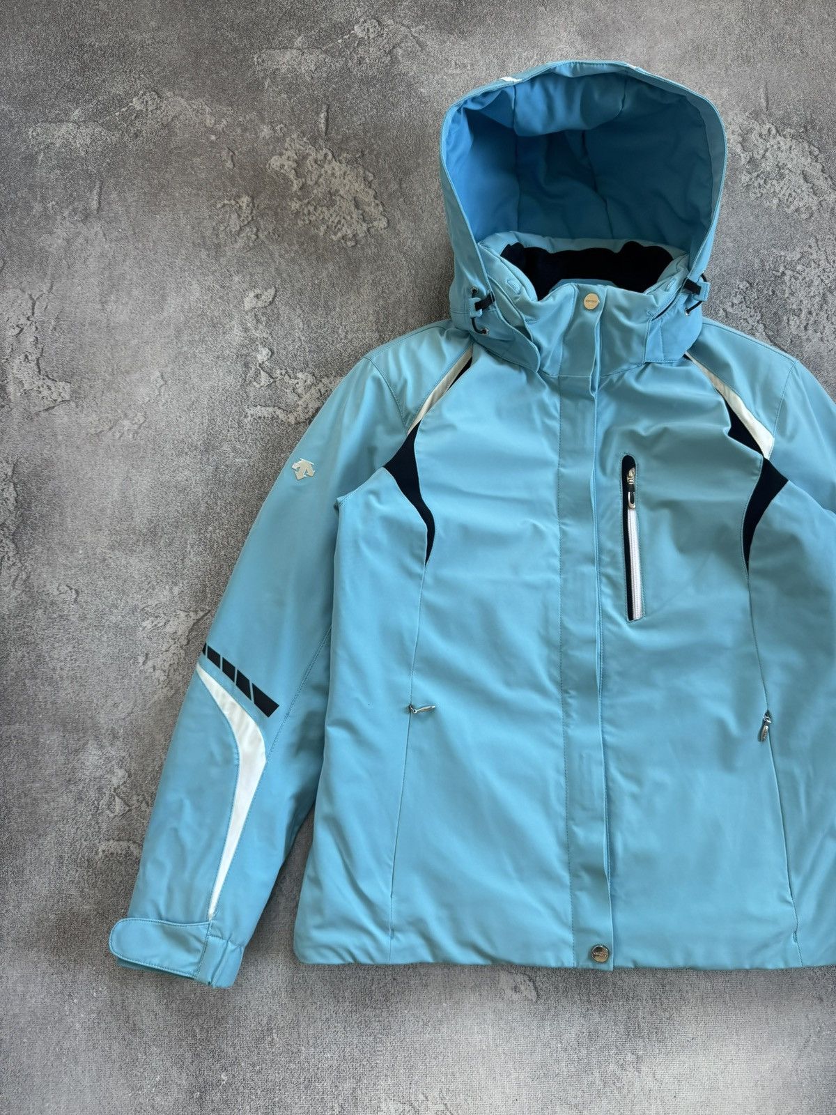 Descente Descente USA14/IT50 ski snow outdoor jacket hooded gorpcore Size XL / US 12-14 / IT 48-50 - 7 Thumbnail