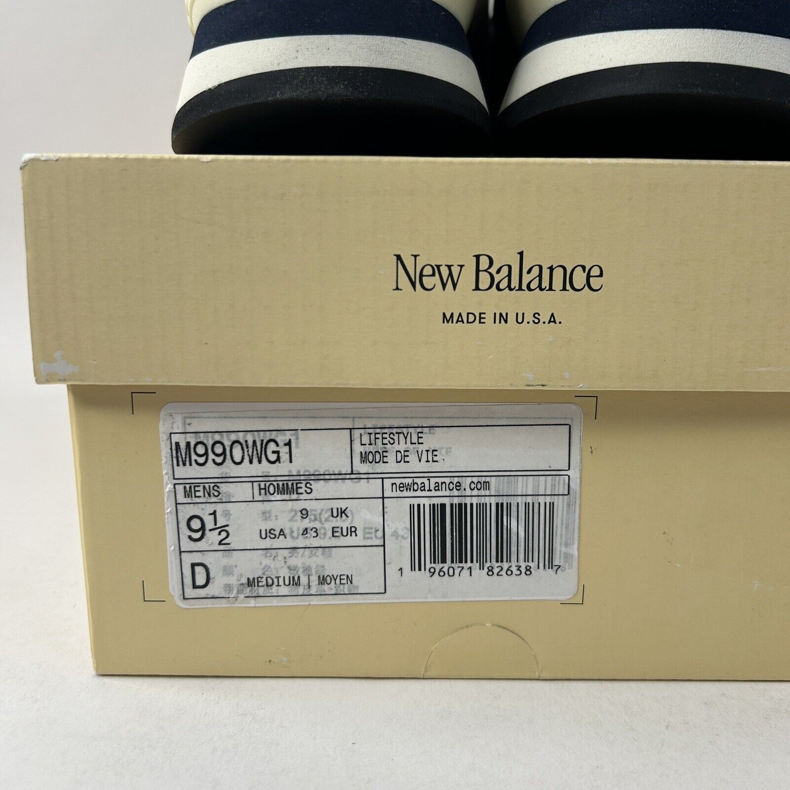 New Balance New Balance 990v1 x Teddy Santis MiUSA “Blue Grey” 2024 Size US 9.5 / EU 42-43 - 5 Thumbnail