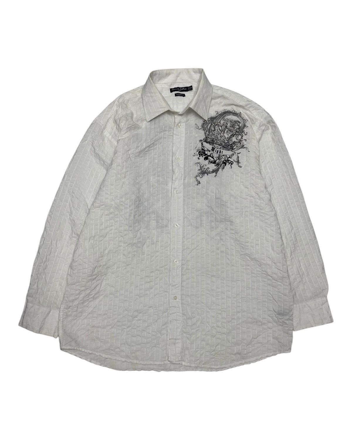 Hysteric Glamour 🔥PREMIUM CULTURE TRIBAL CROWN OVERSIZED BUTTON SHIRT Size US XXL / EU 58 / 5 - 2 Thumbnail
