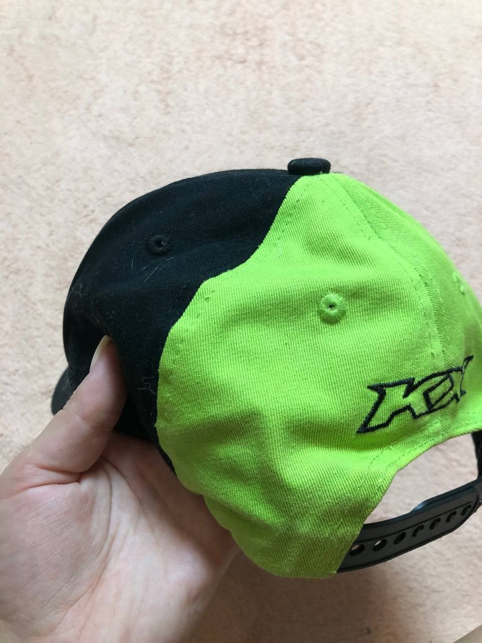 Vintage Cap Y2K Vintage Kawasaki racing team logo streetwear Size ONE SIZE - 12 Thumbnail