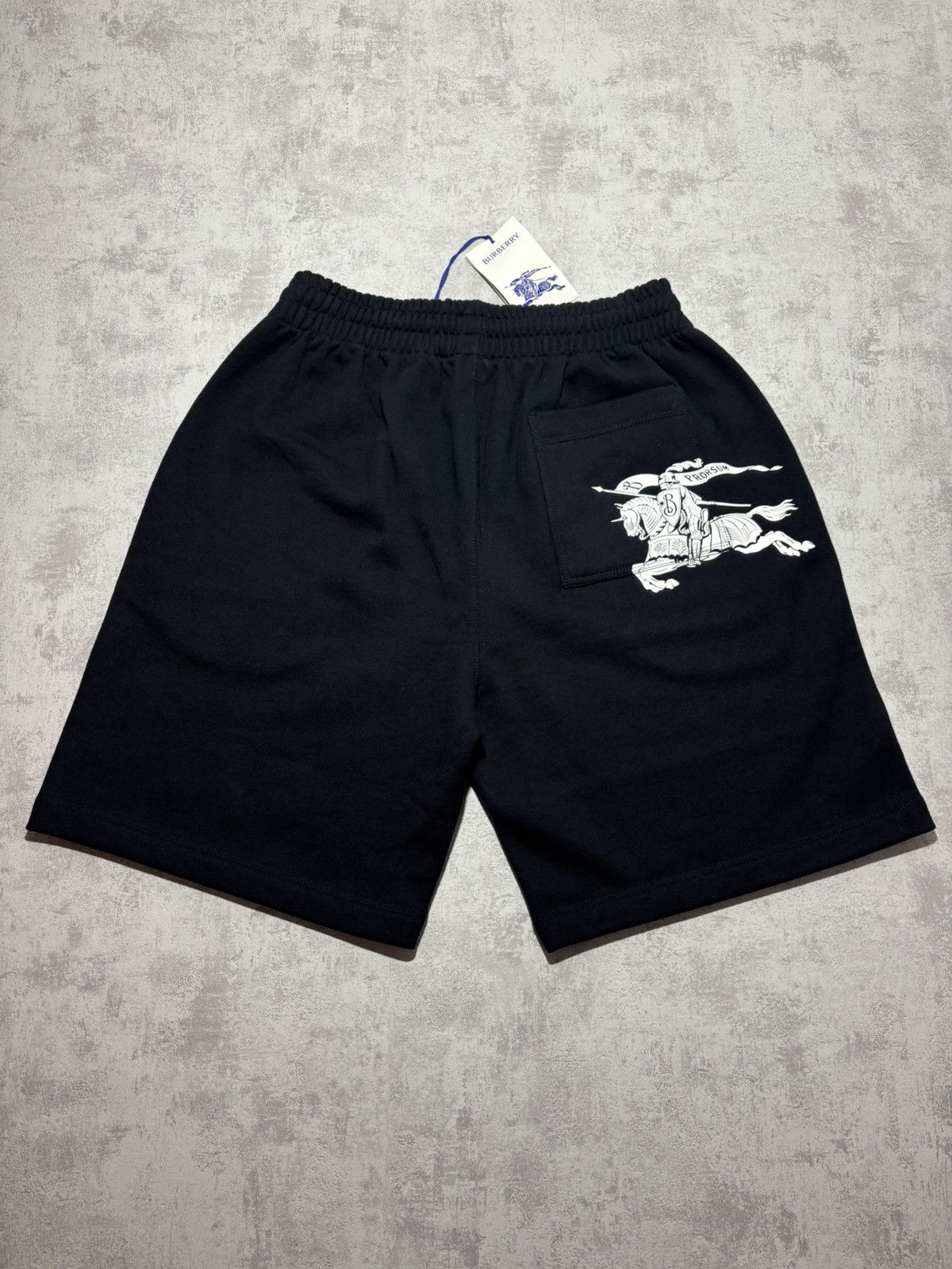 Burberry Short en coton Burberry EKD coupe droite noir - Taille L Size US 34 / EU 50 - 2 Thumbnail