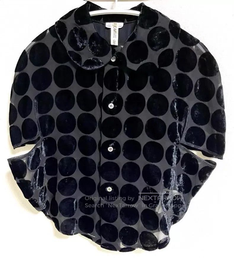 Comme des Garcons Comme des Garcons Polka dot sheer top Size XS / US 0-2 / IT 36-38 - 1 Thumbnail