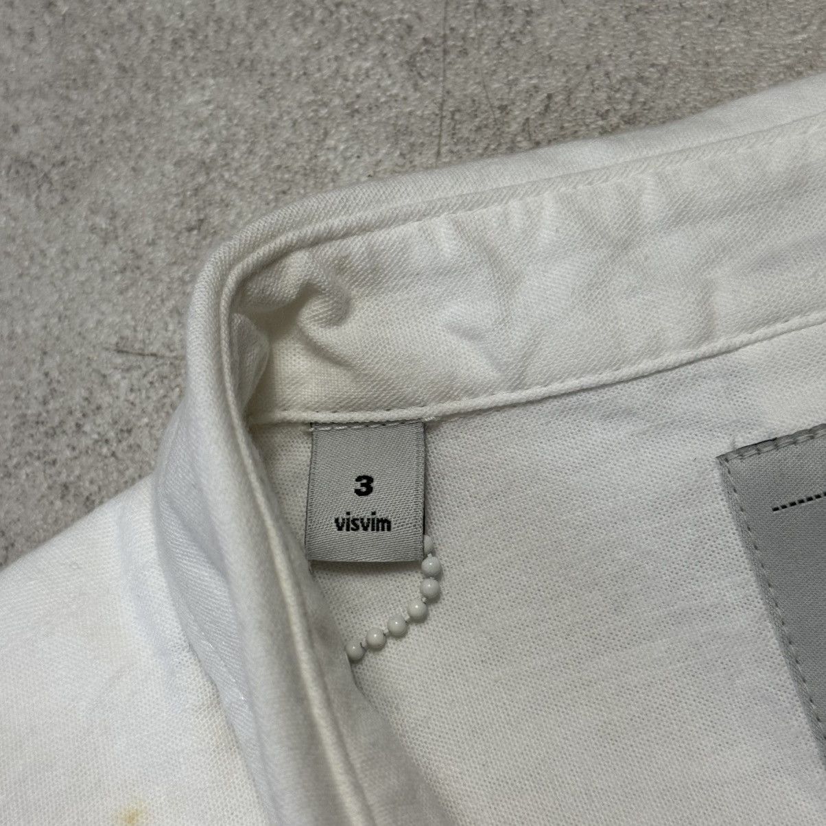 Visvim KERCHIEF BORDER TUNIC SHIRT