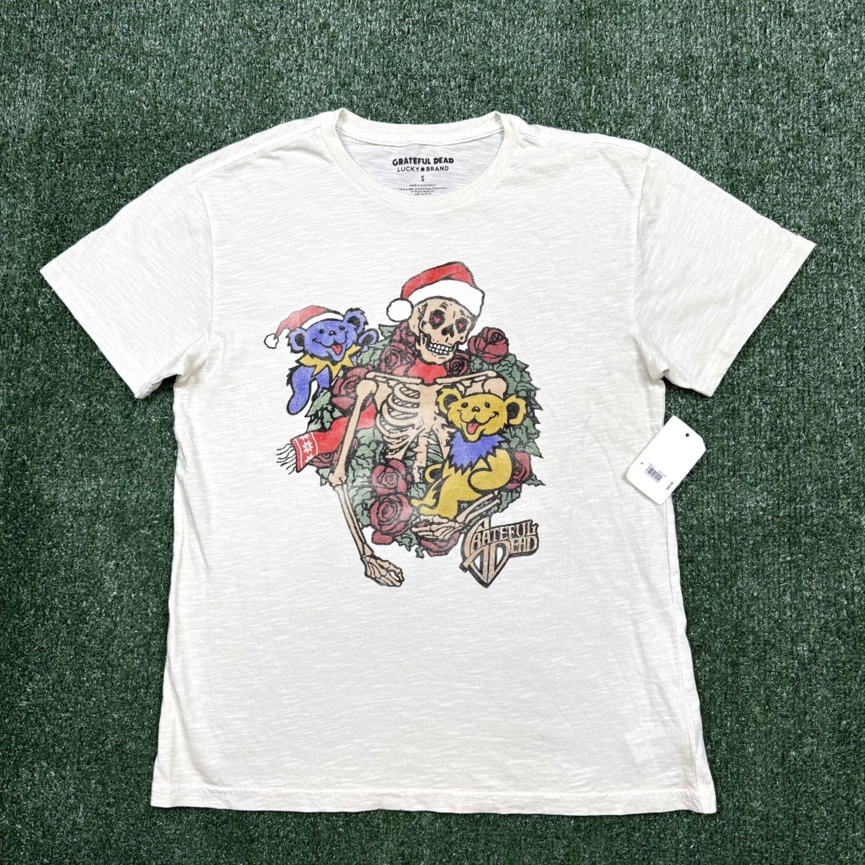 Lucky Brand Grateful Dead Lucky Brand Graphic T Shirt Men's S Multicolor Skull Logo Tee Size US S / EU 44-46 / 1 - 2 Thumbnail