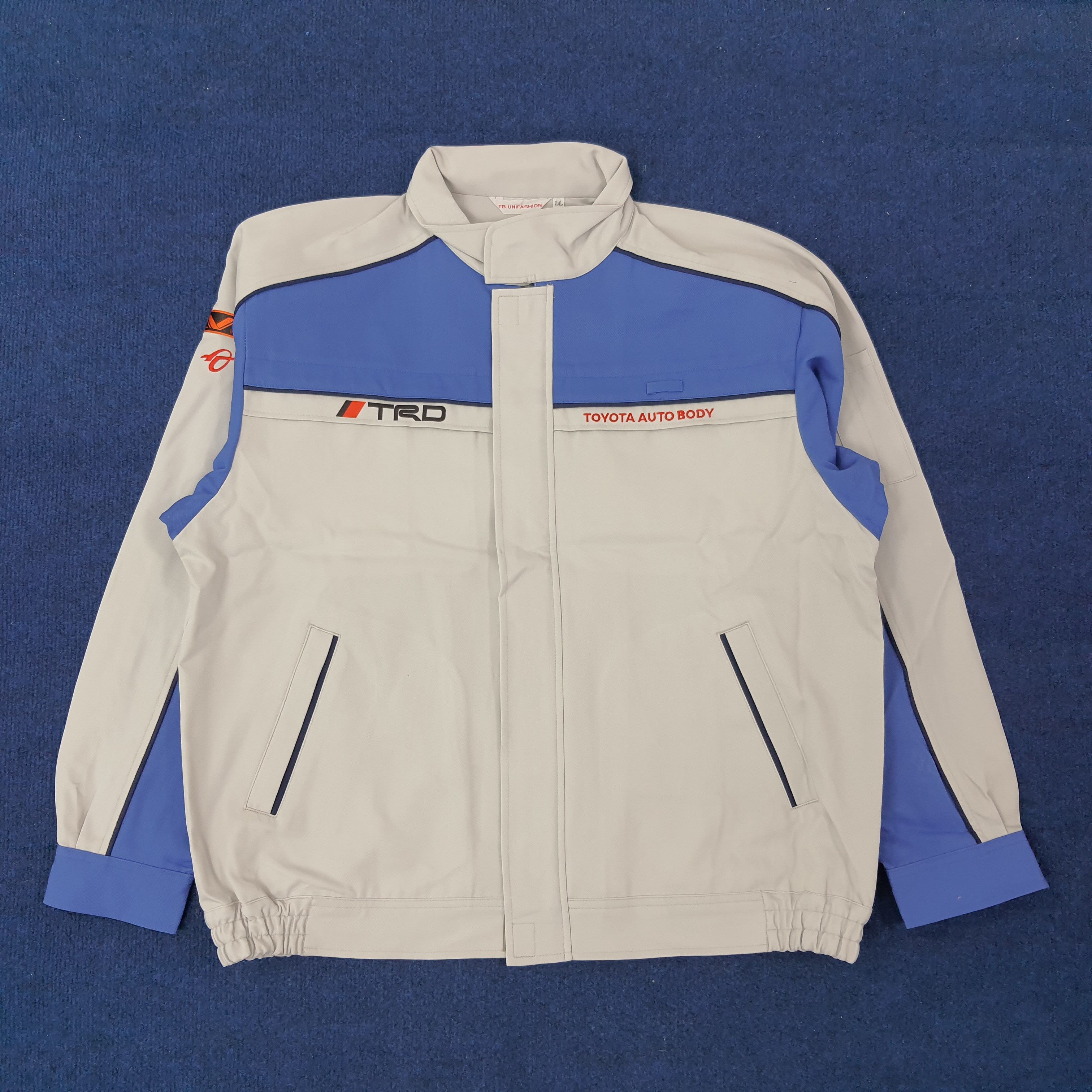 Japanese Brand Vintage TRD Toyota Motorsports Racing Jacket C246N2 Size US XL / EU 56 / 4 - 3 Thumbnail