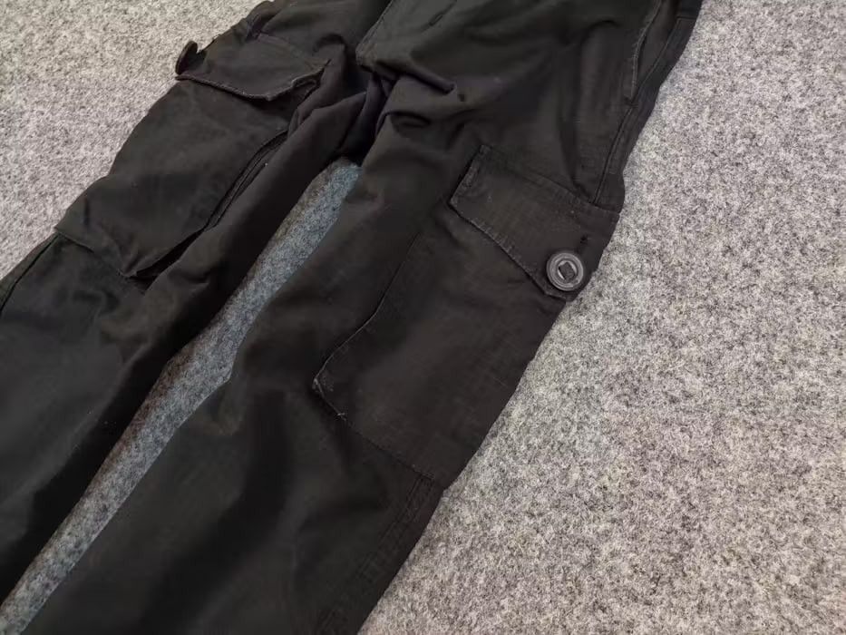 Japanese Brand Vintage Combat Clothing Black Ripstop Military Cargo Pants Size US 30 / EU 46 - 5 Thumbnail