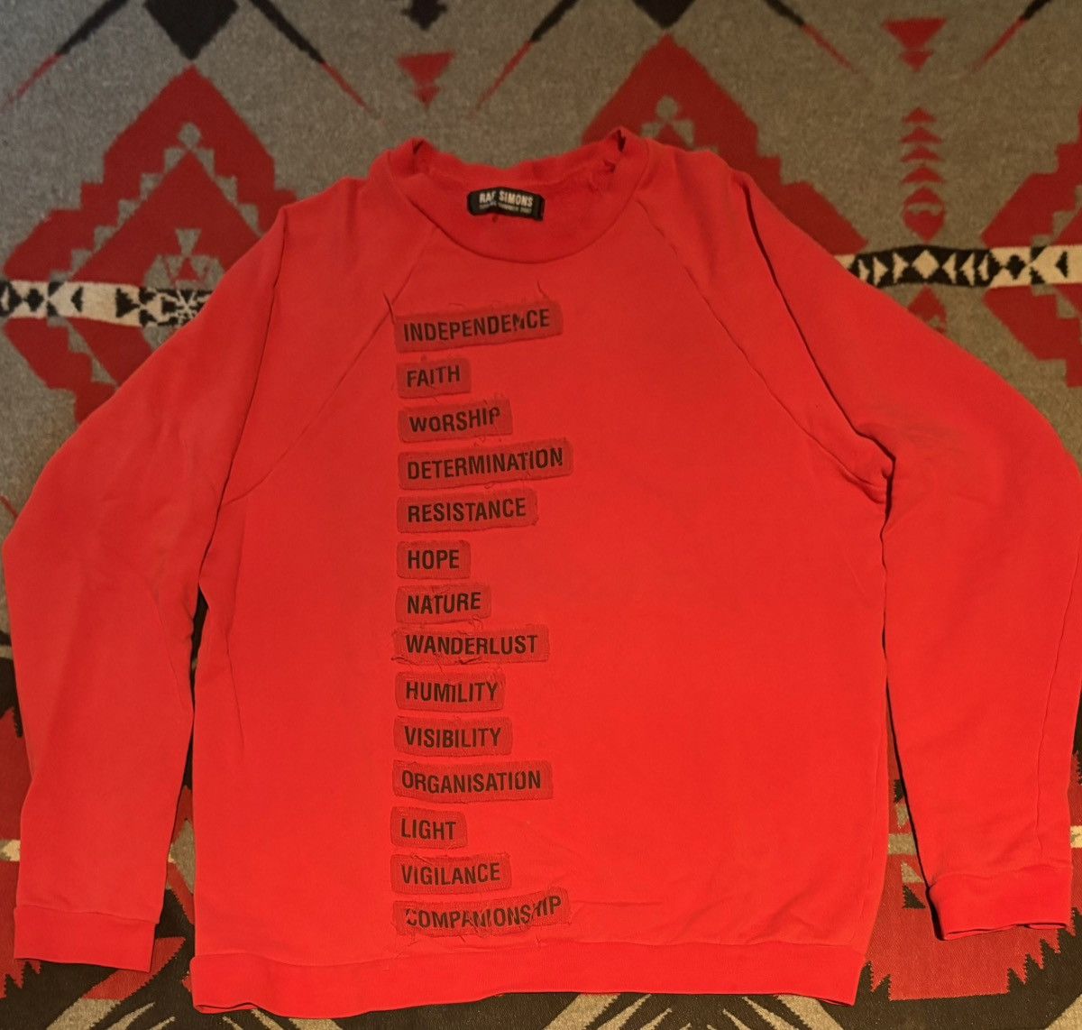 Raf Simons Spring 2002 Peter De Potter Sweatshirt Size US M / EU 48-50 / 2 - 1 Thumbnail