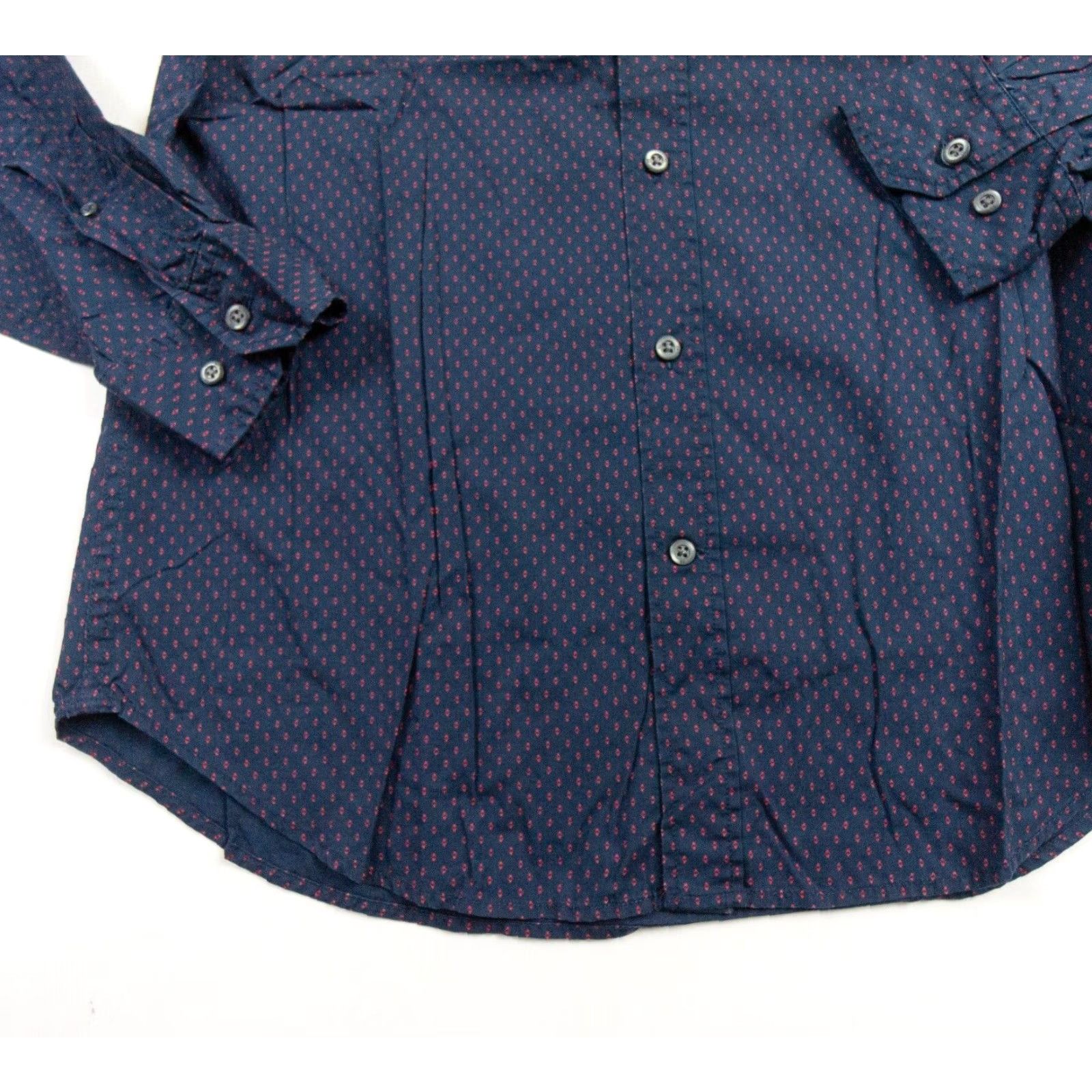 Banana Republic Banana Republic Banana Republic Men’s Camden Fit Button Down Shirt M Medium Blue Cotton Button-Up Collared Long Sleeve Zip? Size US M / EU 48-50 / 2 - 3 Thumbnail