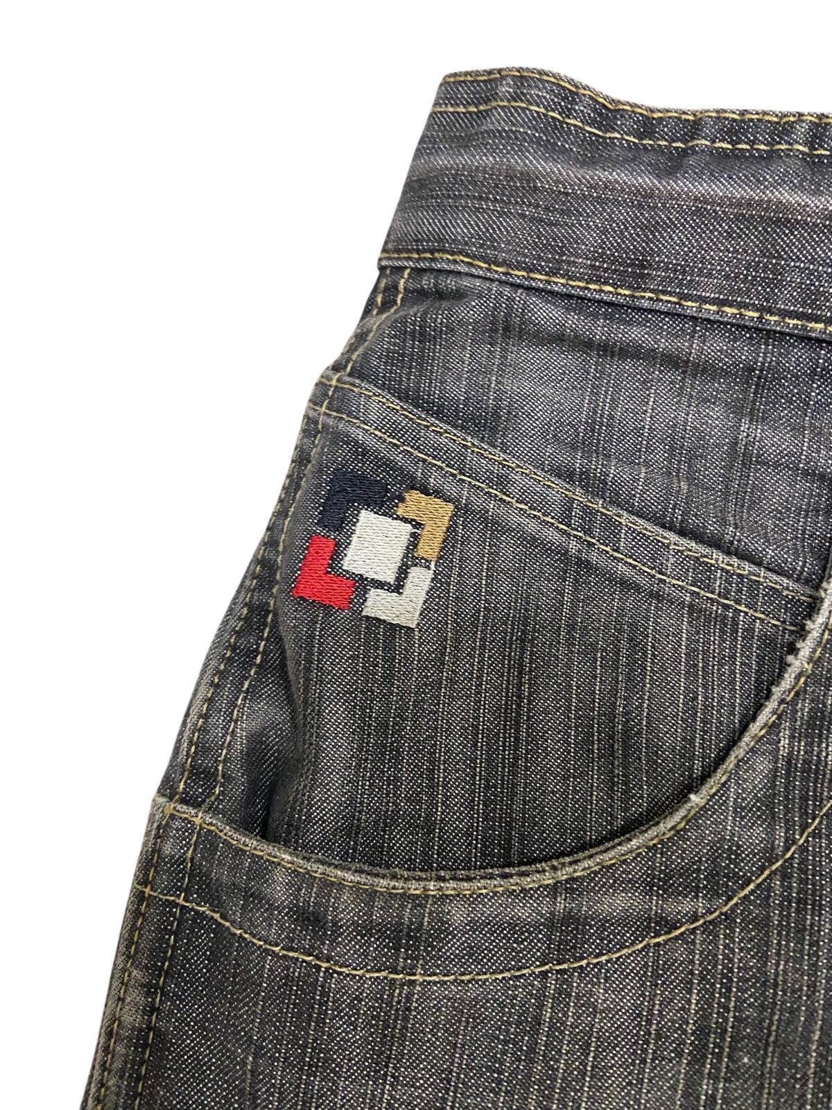 Rap Tees × Vintage Vintage Notorious BIG Jeans Mens 34x30 Black Denim Baggy Fit Size US 34 / EU 50 - 5 Thumbnail
