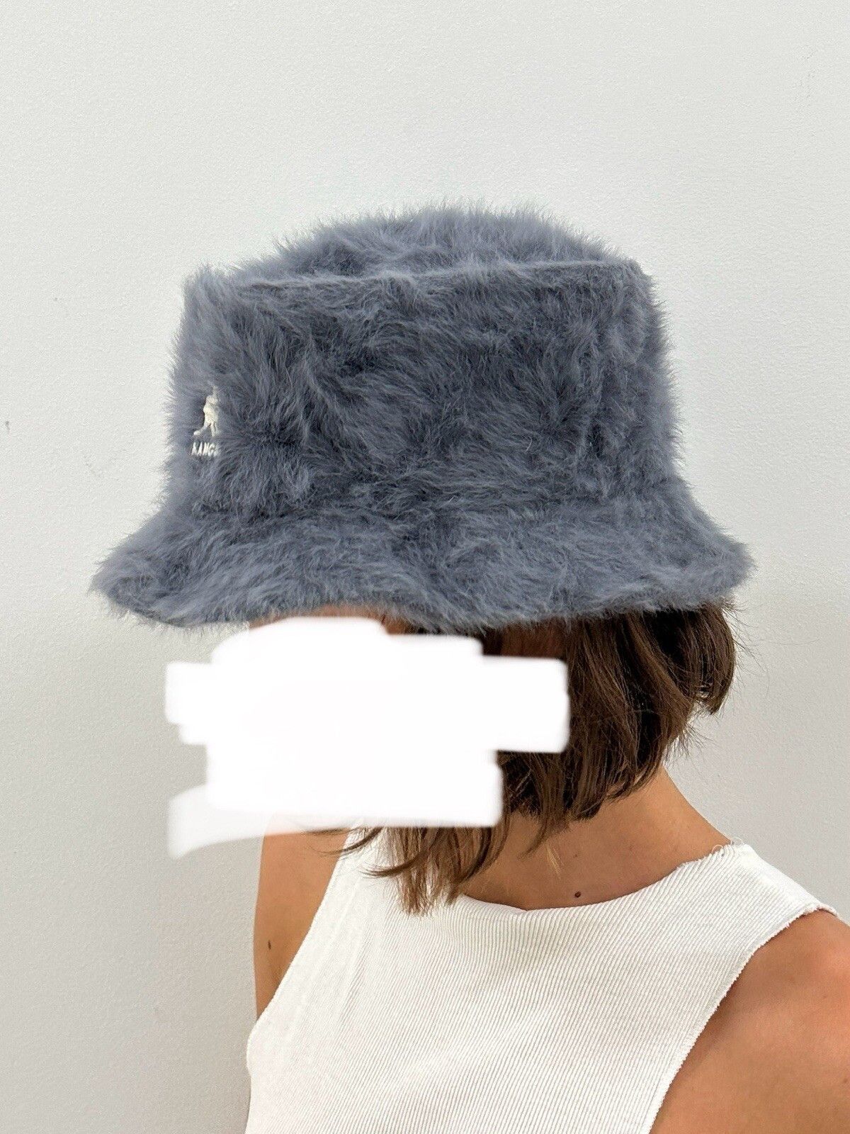 Kangol VINTAGE Kangol FURGORA Bucket Bin Hat Fuzzy Fluffy size L Size ONE SIZE - 4 Thumbnail