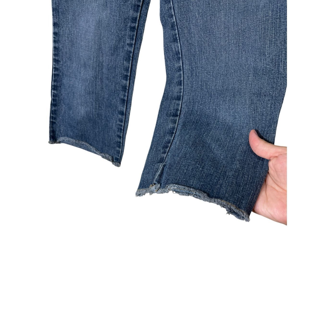 Abercrombie & Fitch Vintage Abercrombie & Fitch Y2K Lace Up Capri Jeans Size 27" / US 4 / IT 40 - 4 Thumbnail