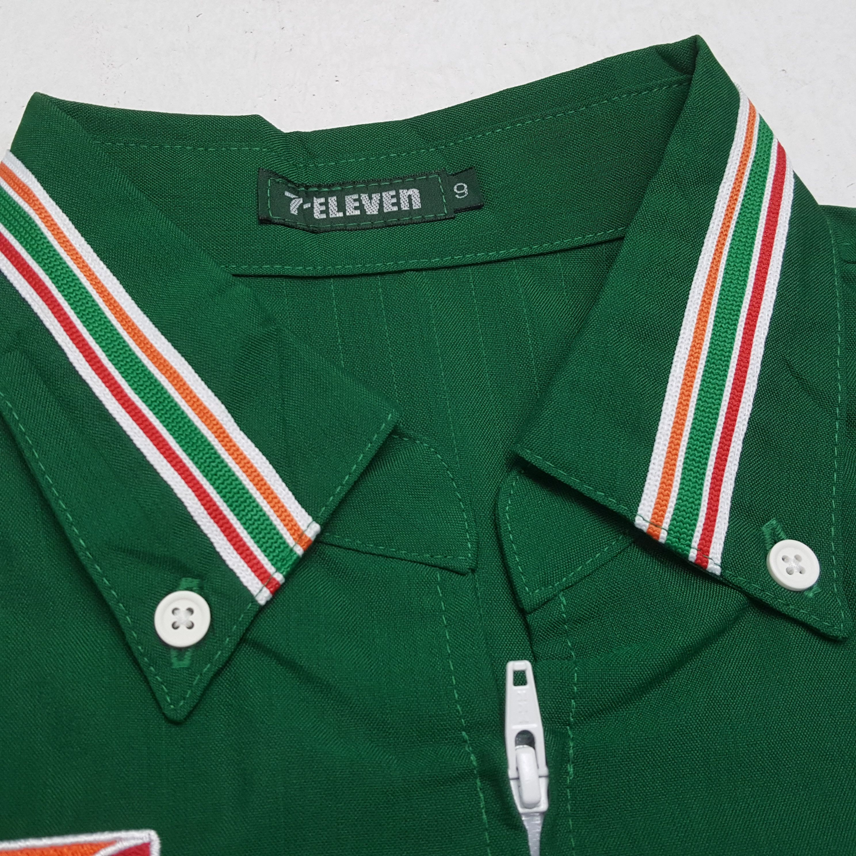 Japanese Brand × Vintage Vintage 7-ELEVEn Japanese Workers Uniform Shirt Jacket Size US S / EU 44-46 / 1 - 10 Thumbnail