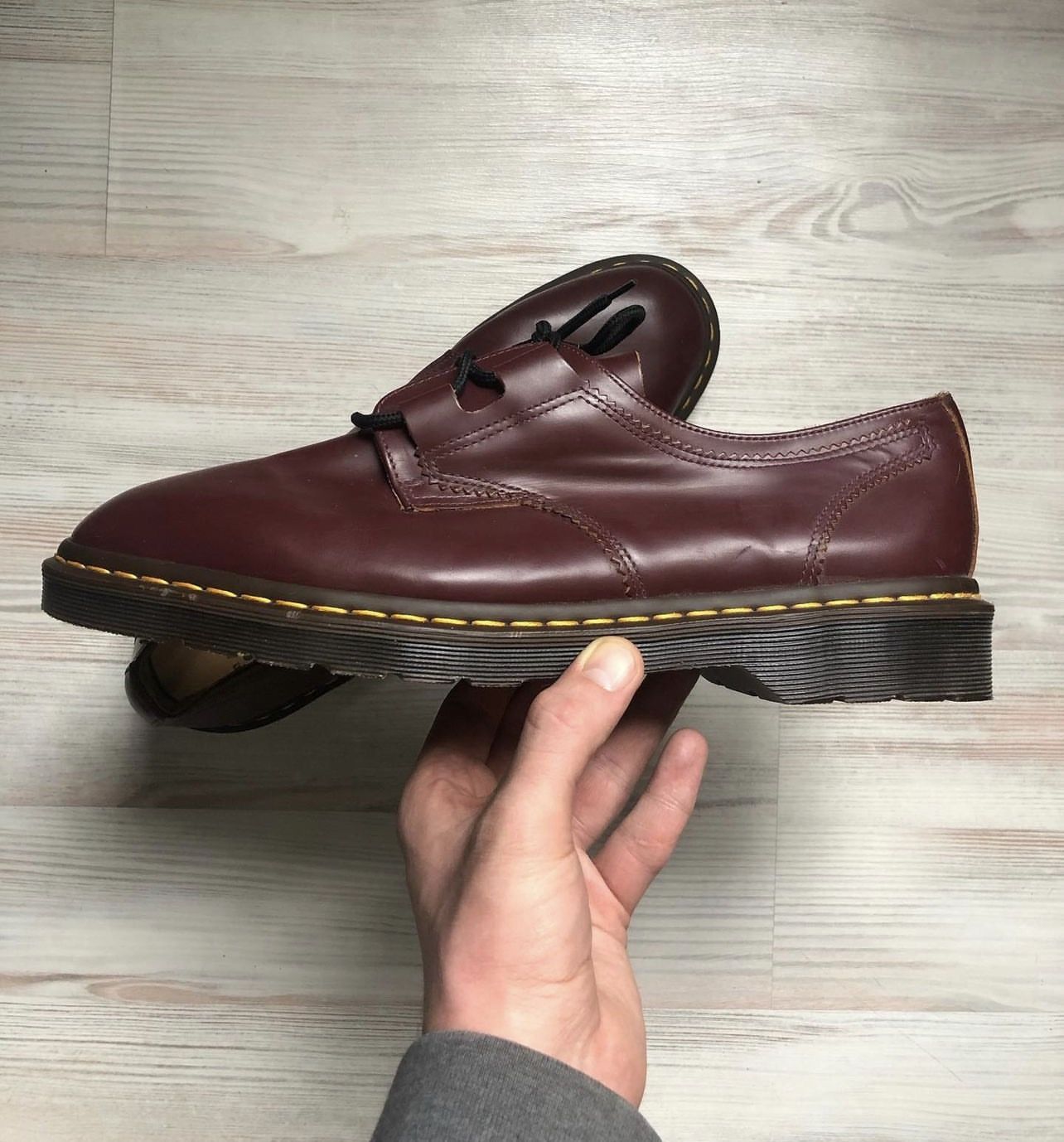image of Dr Martens Dr.martens Shoes in Cherry Red, Men's (Size 12)