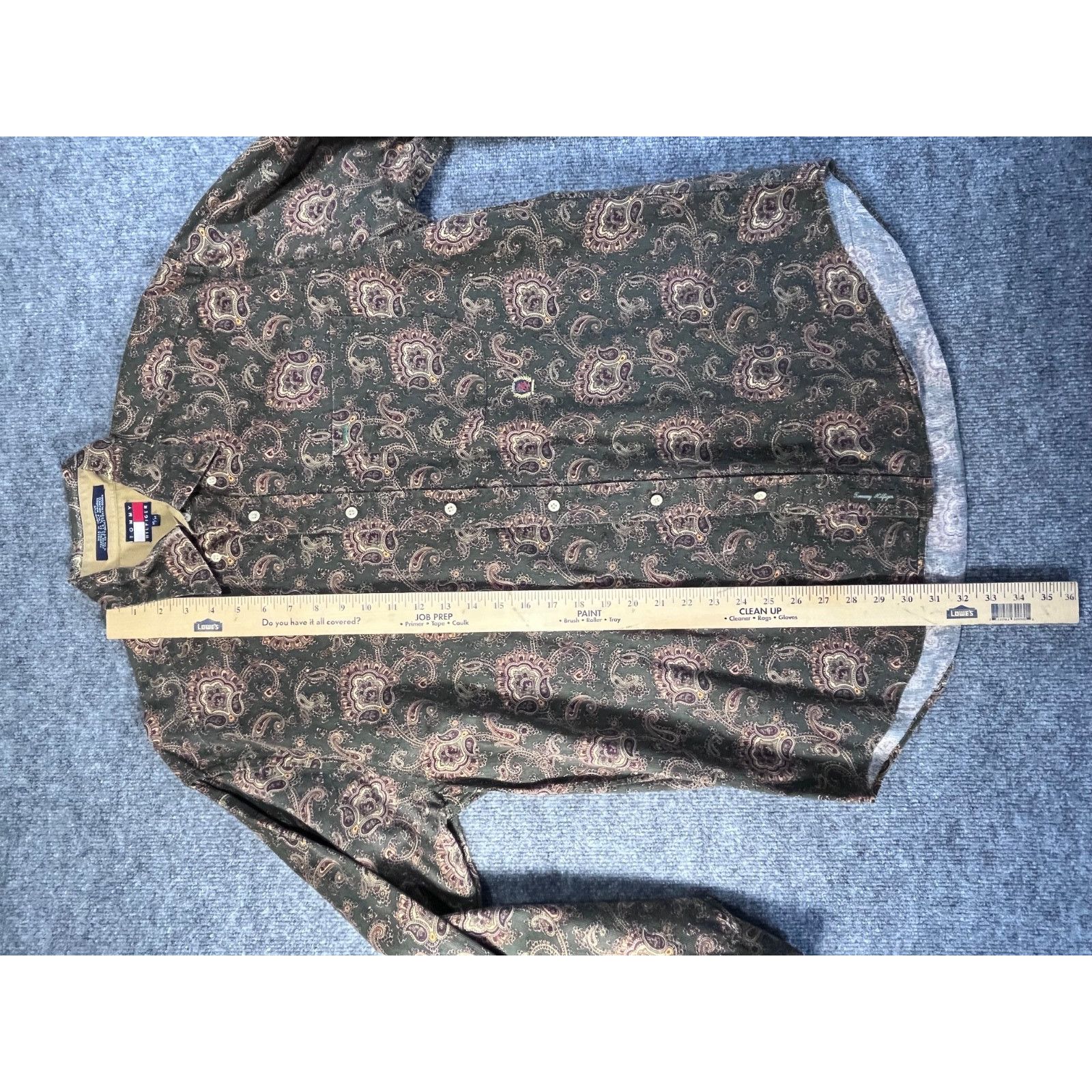 Tommy Hilfiger Tommy Hilfiger Shirt Mens M Paisley Button Long Sleeve 90s Size US M / EU 48-50 / 2 - 15 Thumbnail