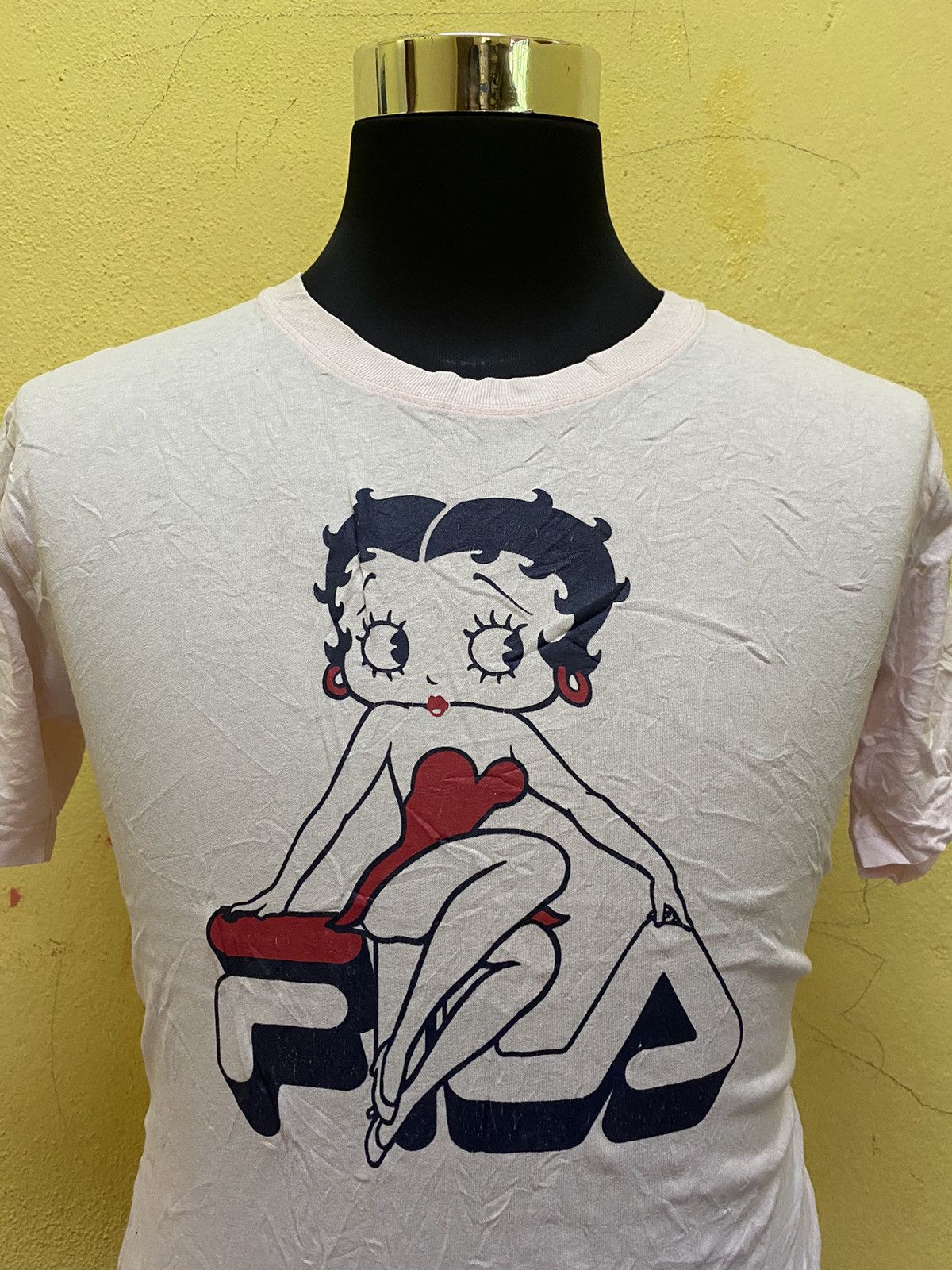 Japanese Brand Betty boop x Fila Tshirt 🤞🏻 Size US M / EU 48-50 / 2 - 3 Thumbnail