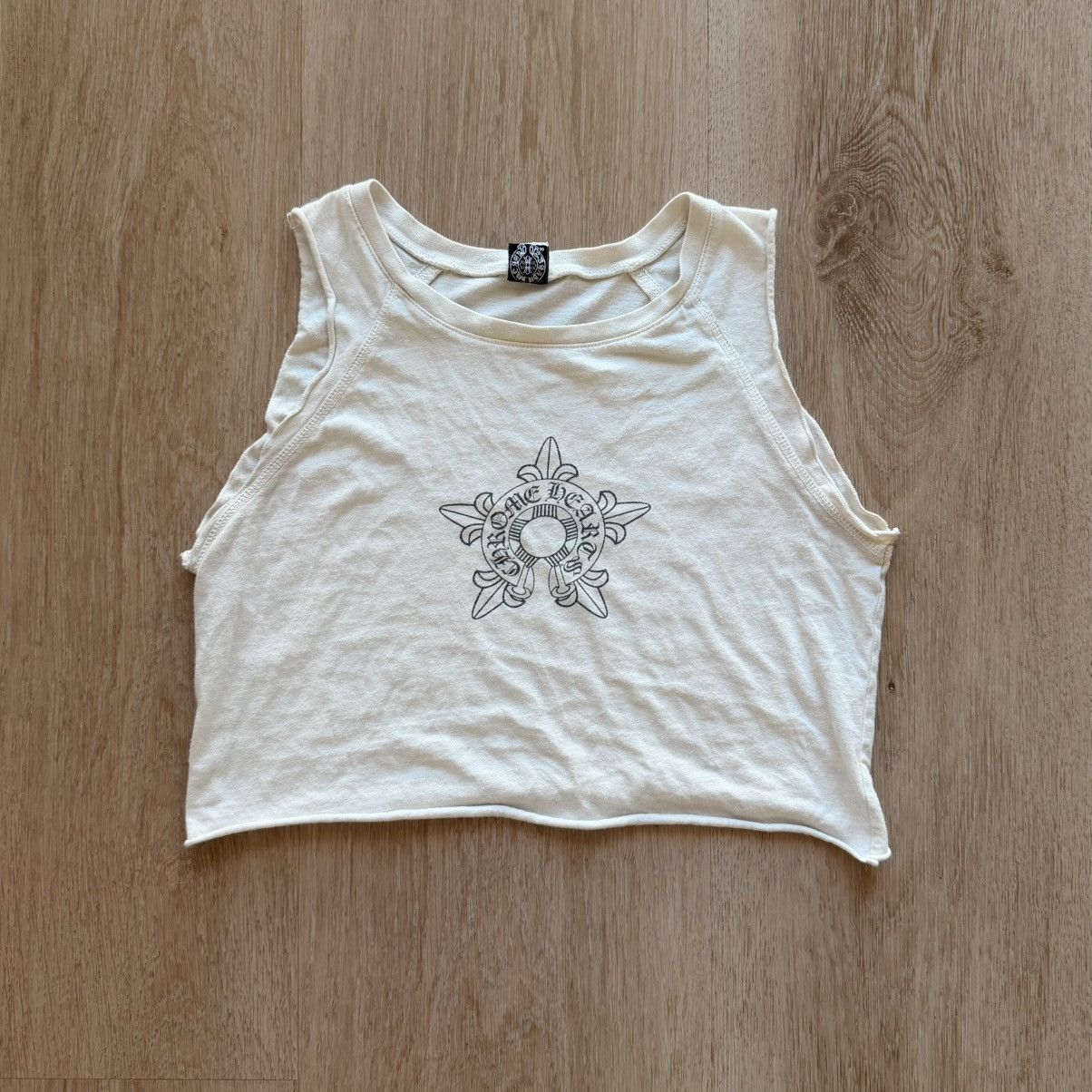 Chrome Hearts White Tank Top | Grailed