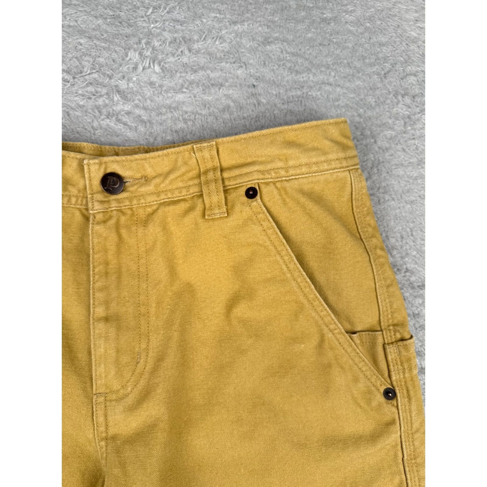 Patagonia Patagonia Shorts Women 6 Yellow Khaki All Seasons Hemp Canvas 8" Hike Camp 29x8 Cargo Regular Women's Beige 8" Inseam 29" Size 28" / US 6 / IT 42 - 5 Thumbnail