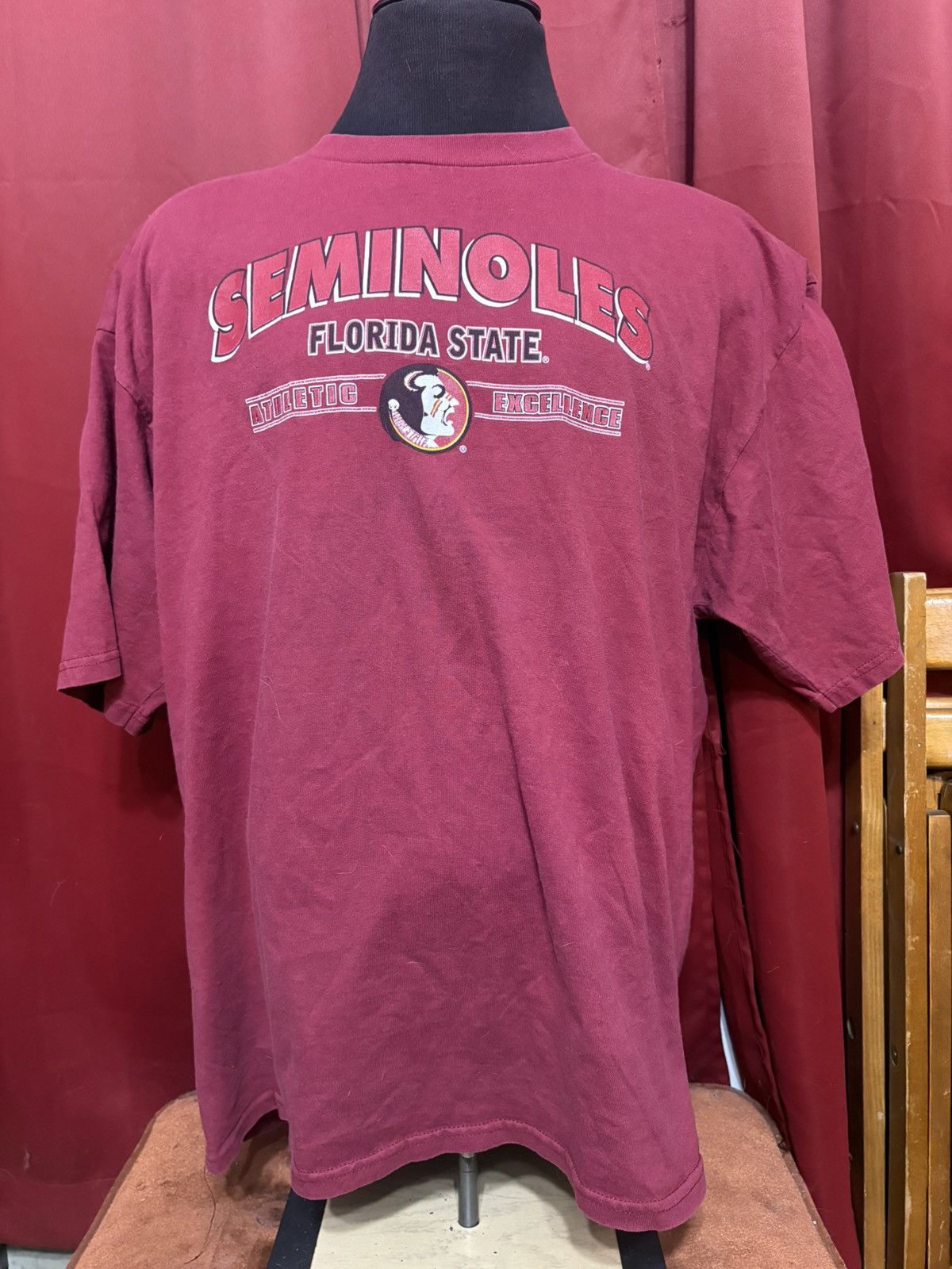 Vintage Vintage Florida State Seminoles Tshirt 90’s University Tee Size US XXL / EU 58 / 5 - 1 Thumbnail