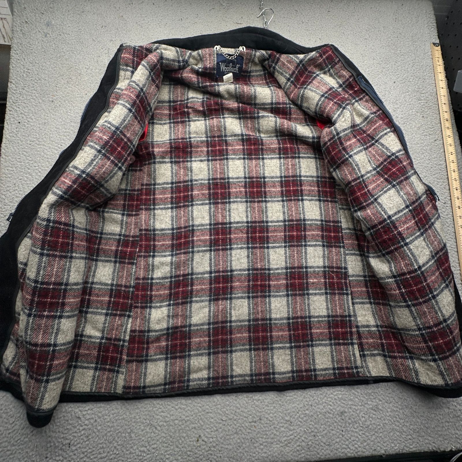 Woolrich Woolen Mills VTG Woolrich Duffle Wool Coat Mens XL 44 Toggles Plaid Lined Size US XL / EU 56 / 4 - 15 Thumbnail
