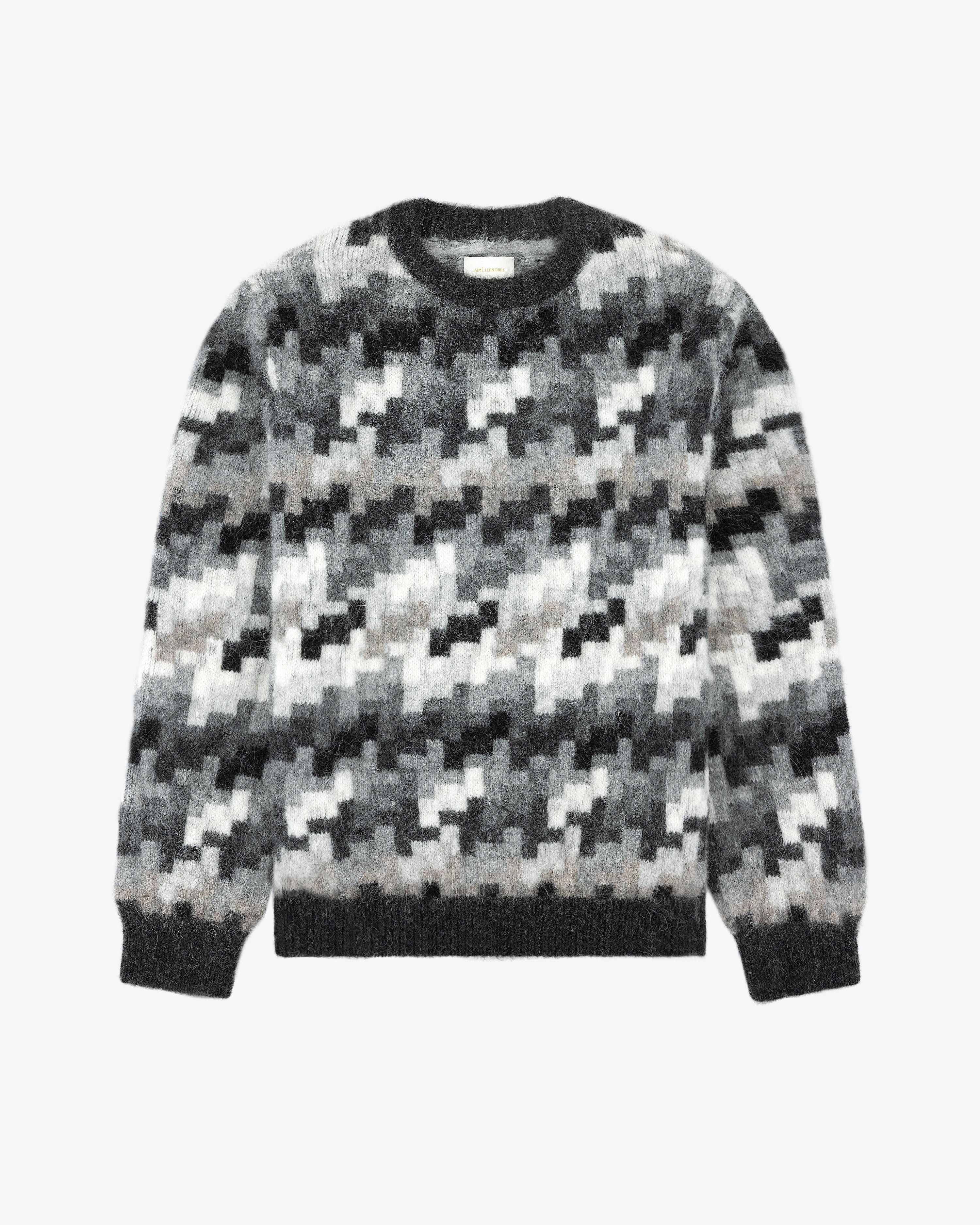 Aime Leon Dore Surplus Houndstooth Crewneck Sweater Size US L / EU 52-54 / 3 - 1 Preview