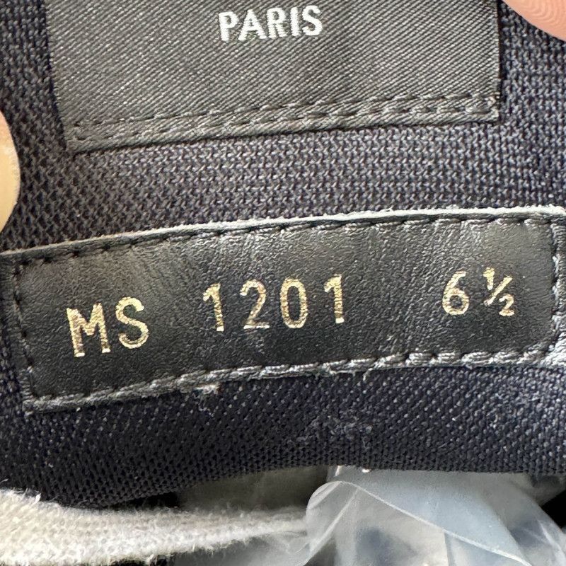 Louis Vuitton Louis Vuitton Rivoli Black Leather High-Top Sneakers - Size US 9.5 / EU 42-43 - 5 Thumbnail
