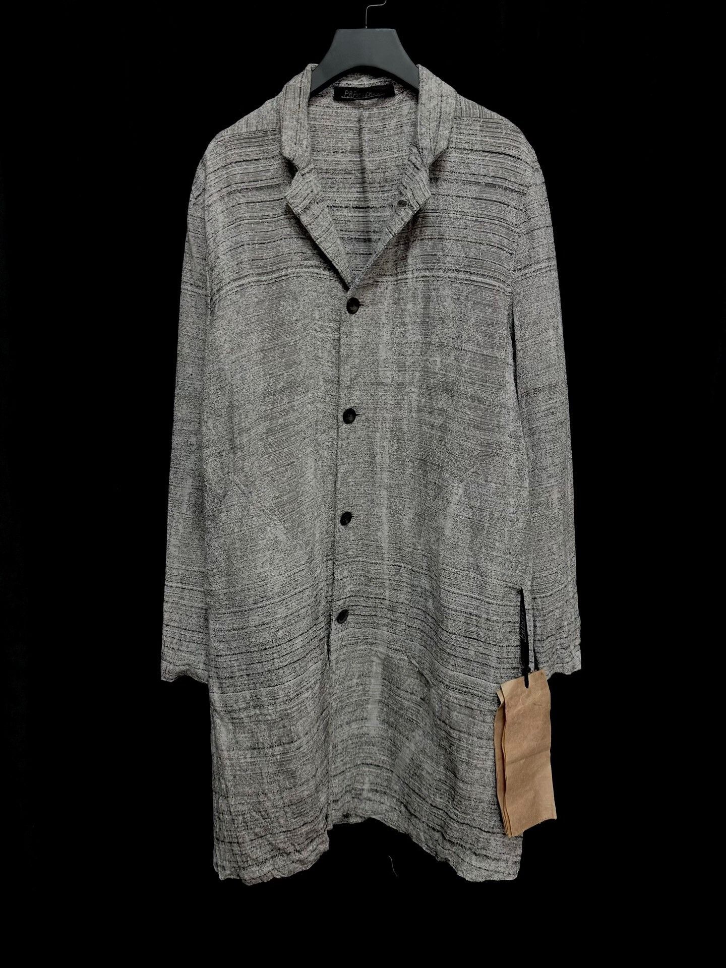 P.R. Patterson vintage linen blend long coat Size US XS / EU 42 / 0 - 1 Thumbnail