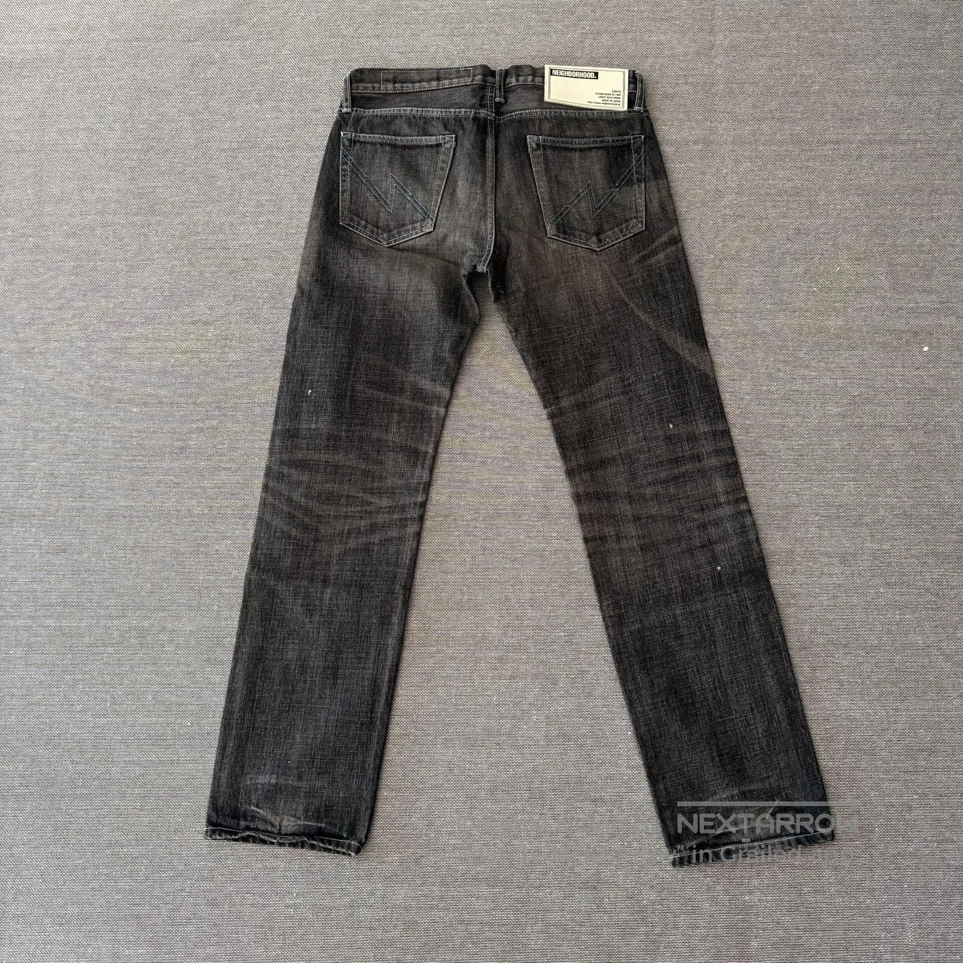 Neighborhood Neighborhood 18ss Basic Washed Jeans. Size US 36 / EU 52 - 3 Thumbnail